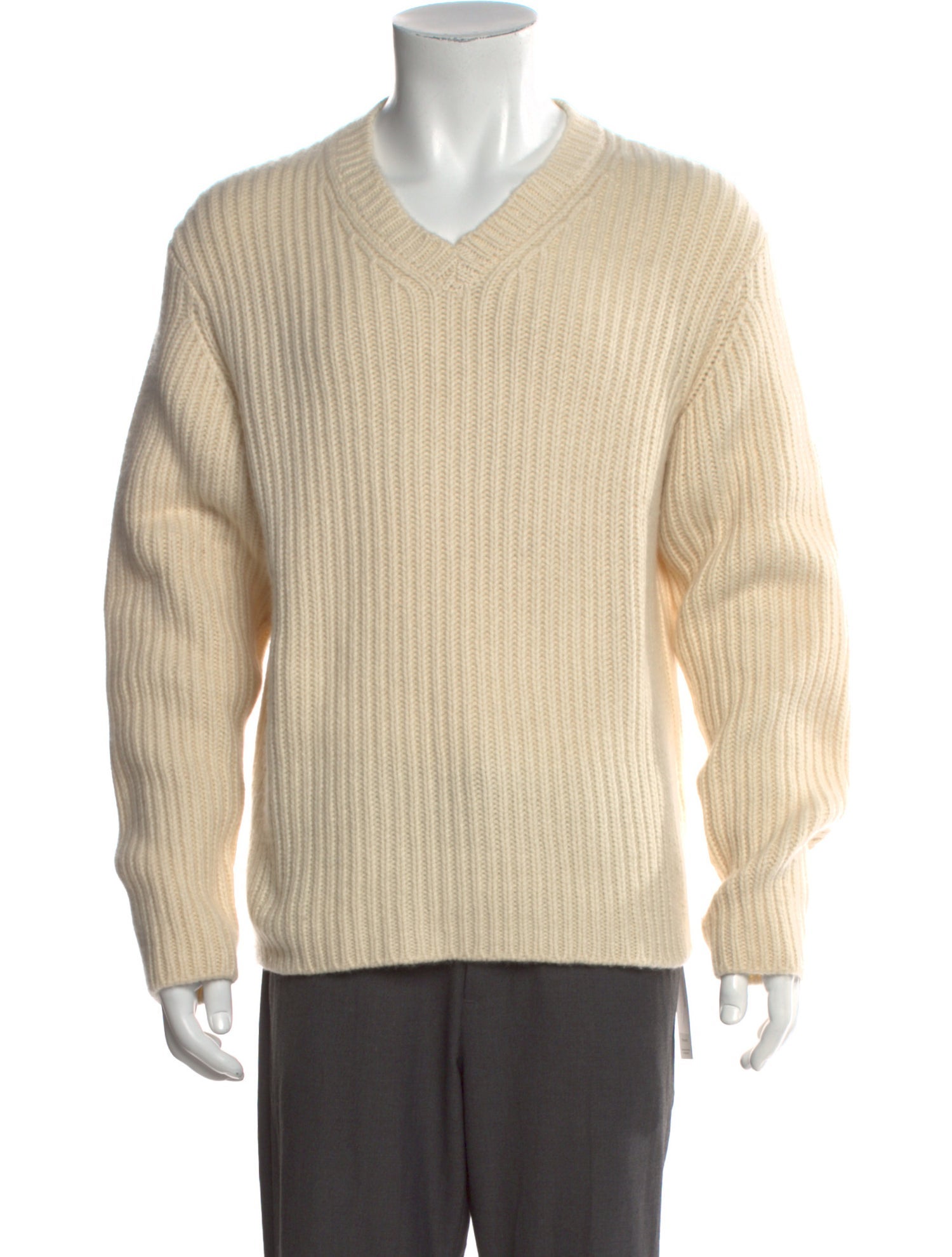 The Elder Statesman Cashmere V-Neck Pullover
