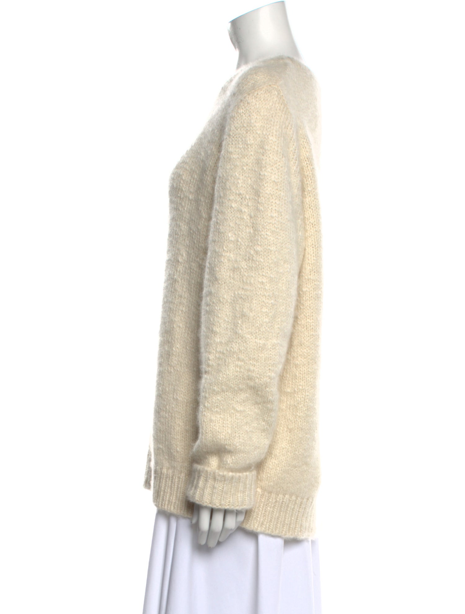 The Elder Statesman Cashmere Scoop Neck Sweater