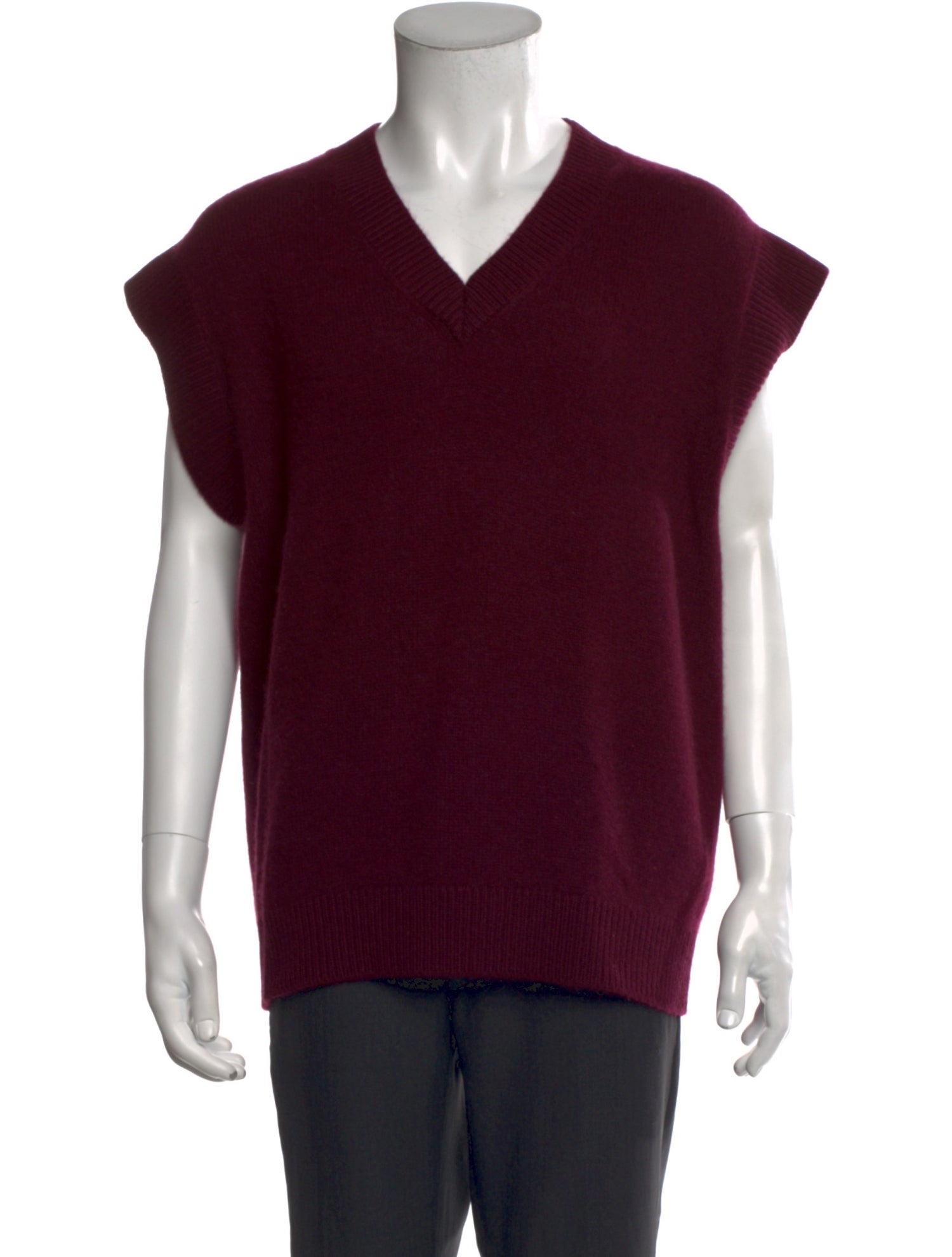 The Elder Statesman Cashmere V-Neck Pullover