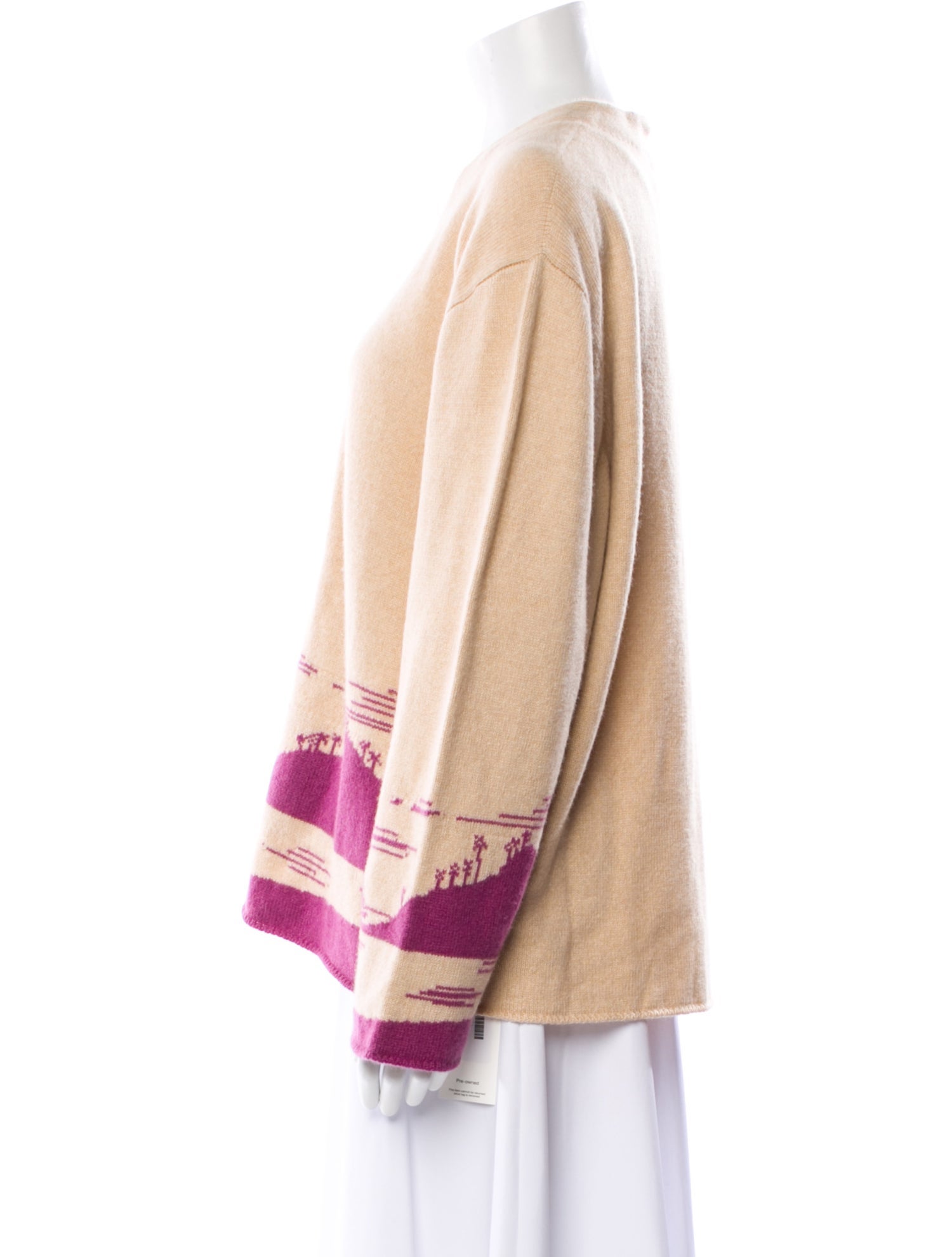 The Elder Statesman Cashmere Graphic Print Jacket