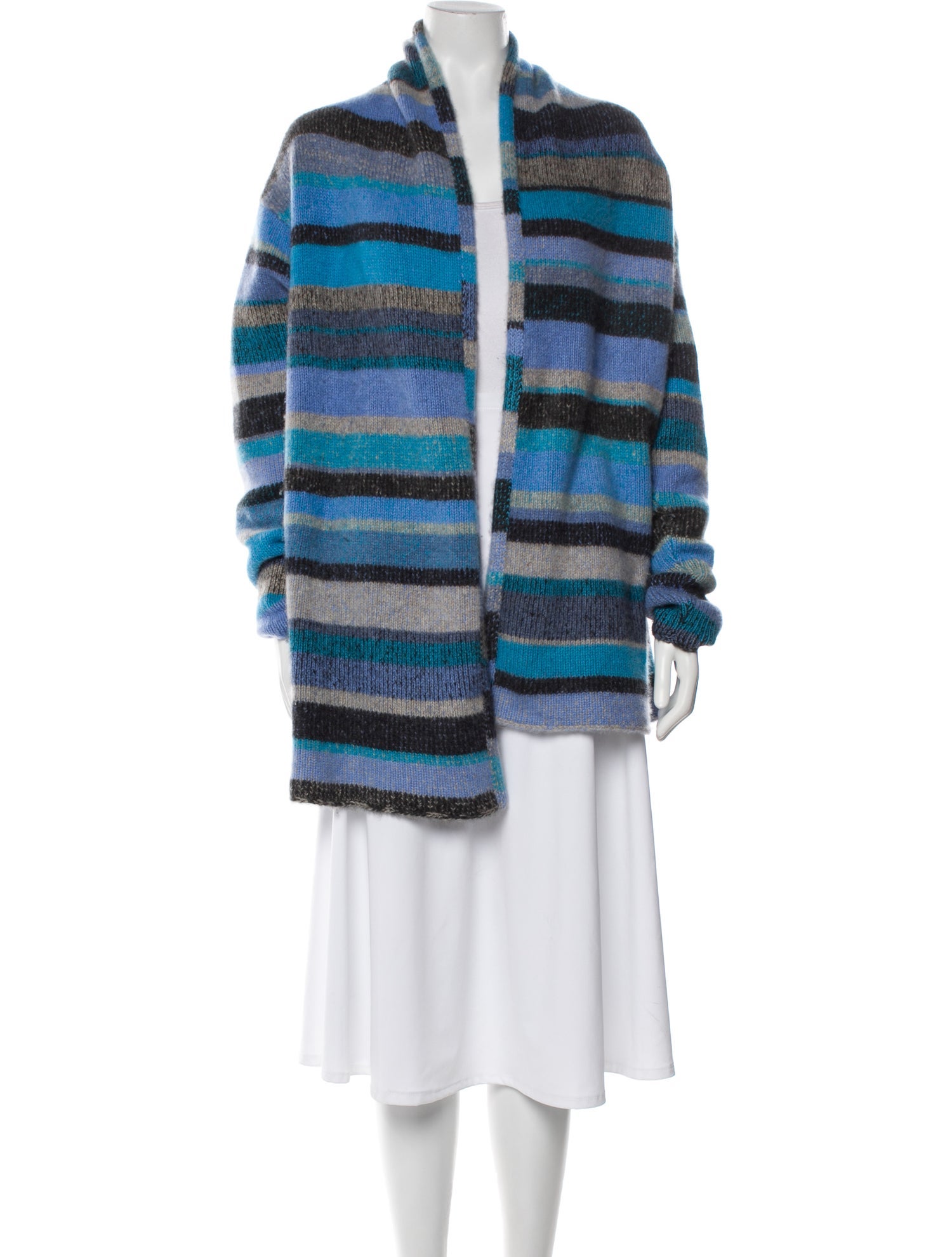 The Elder Statesman Cashmere Striped Sweater