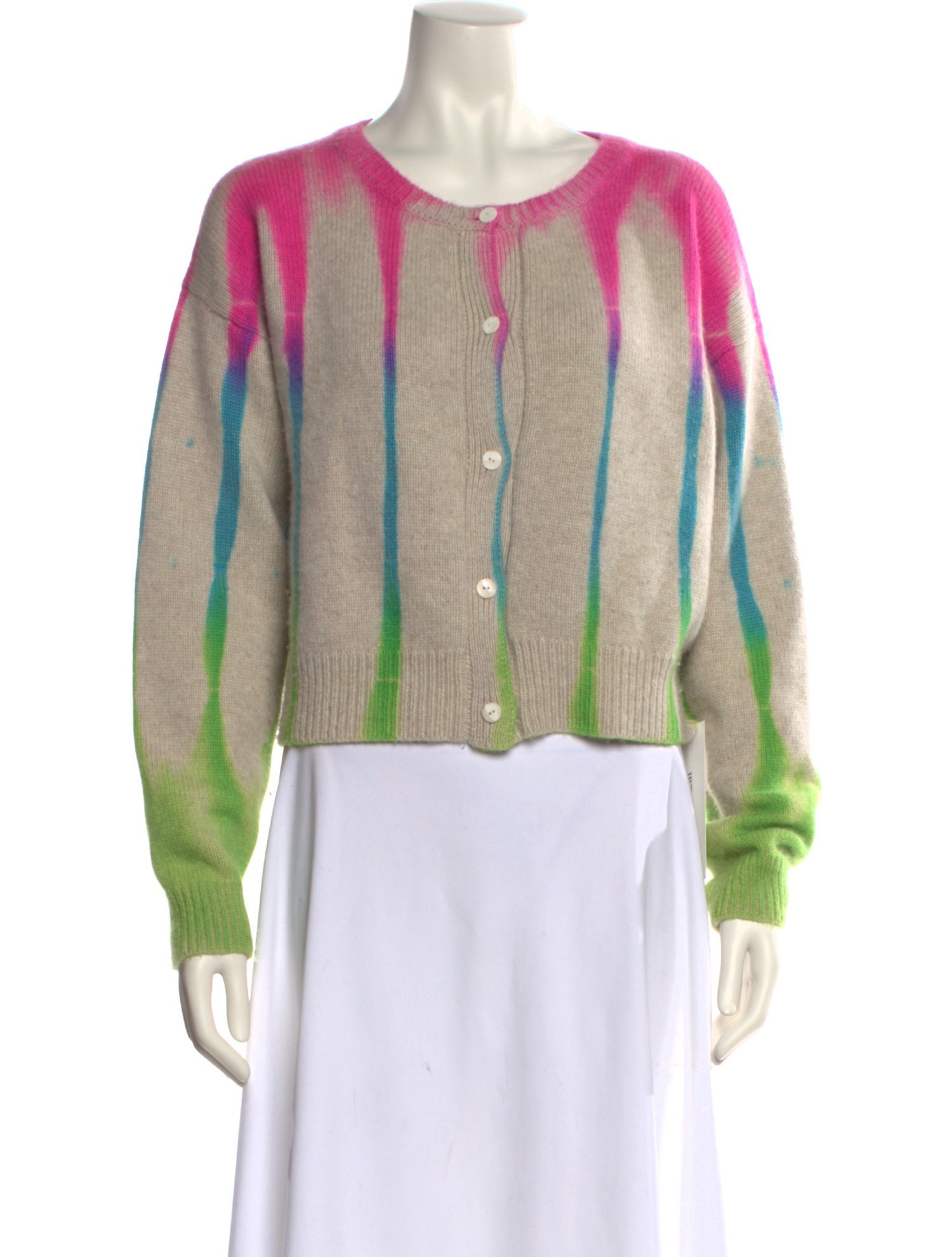 The Elder Statesman Cashmere Striped Sweater