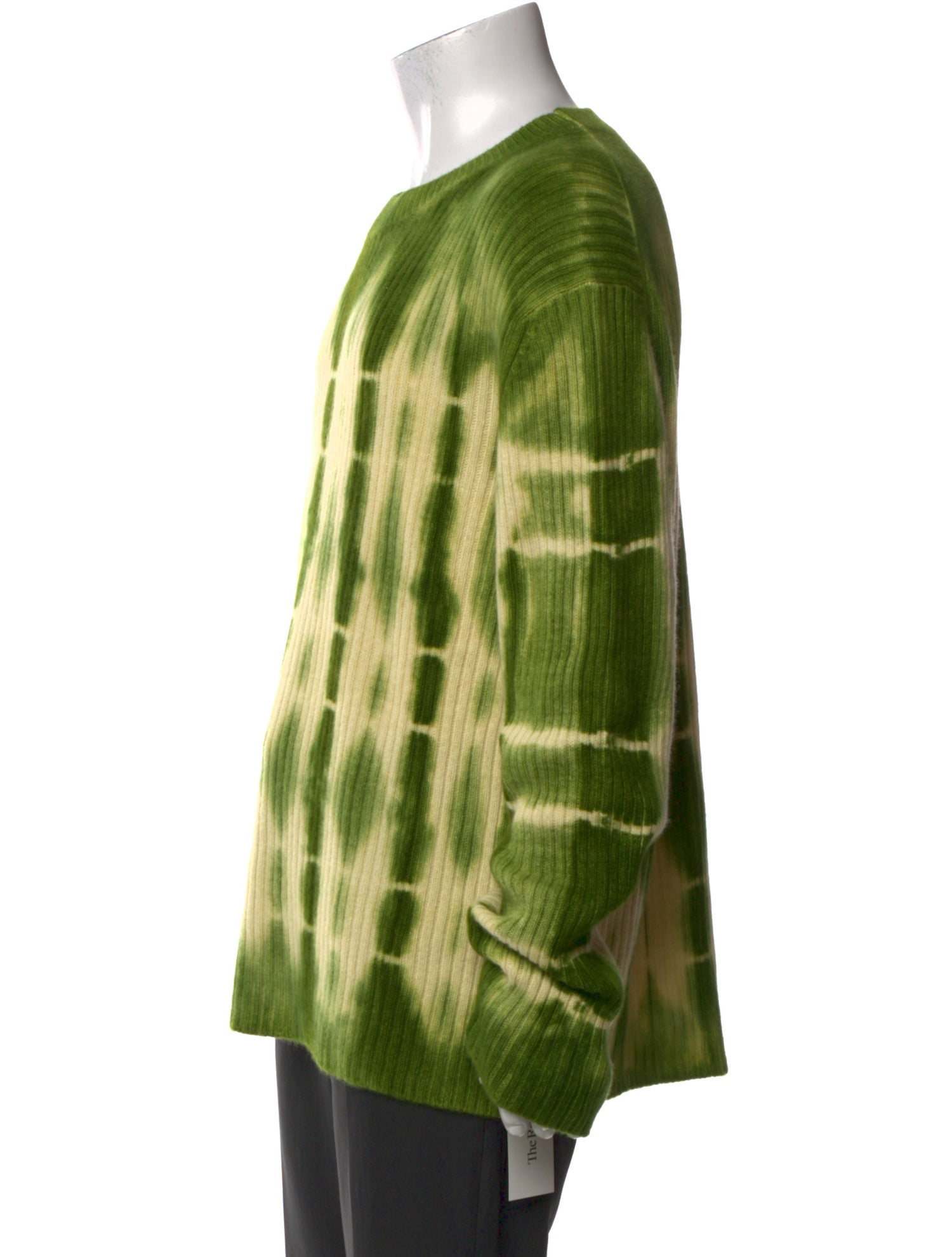 The Elder Statesman Cashmere Tie-Dye Print Pullover