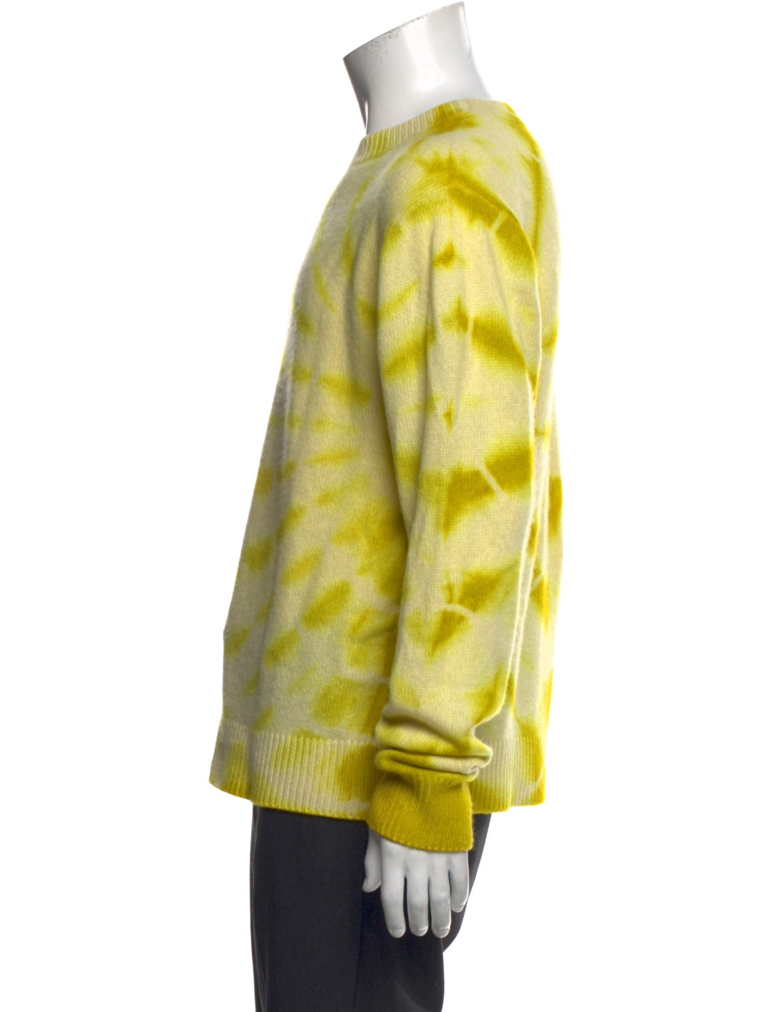 The Elder Statesman Cashmere Graphic Print Pullover