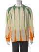 The Elder Statesman Cashmere Tie-Dye Print Pullover