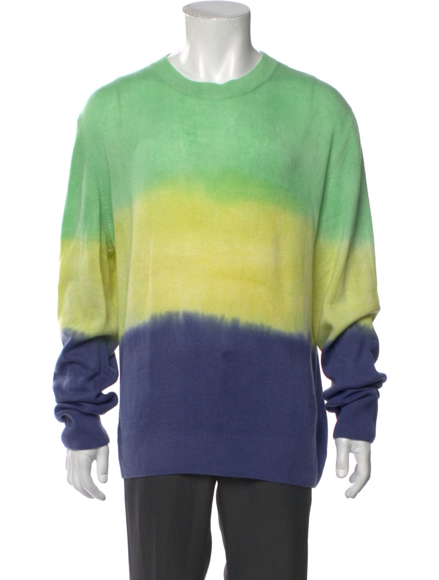 The Elder Statesman Cashmere Crew Neck Pullover