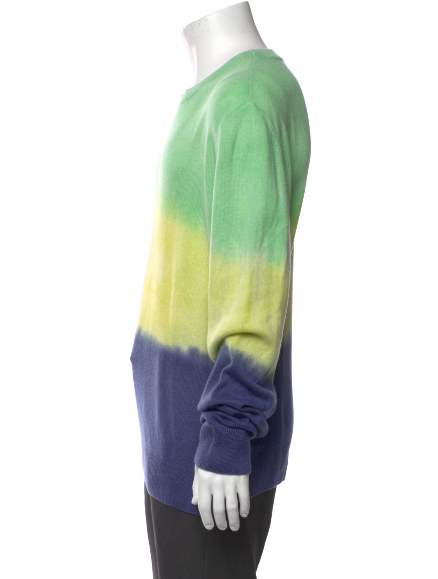 The Elder Statesman Cashmere Crew Neck Pullover