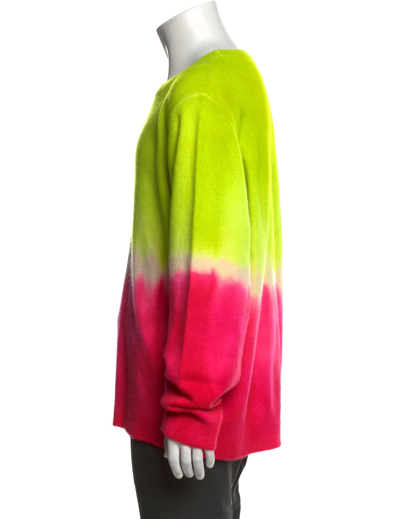 The Elder Statesman Cashmere Graphic Print Pullover