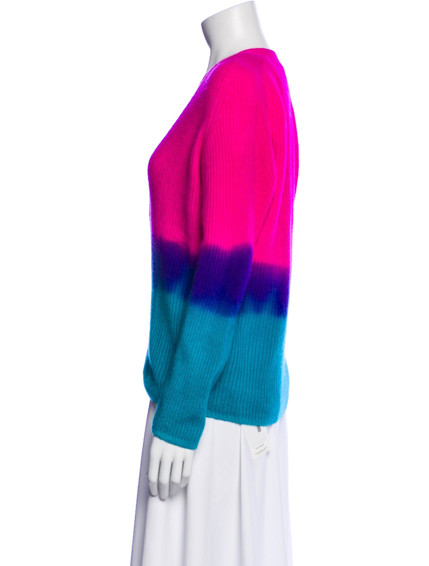 The Elder Statesman Cashmere Tie-Dye Print Sweater