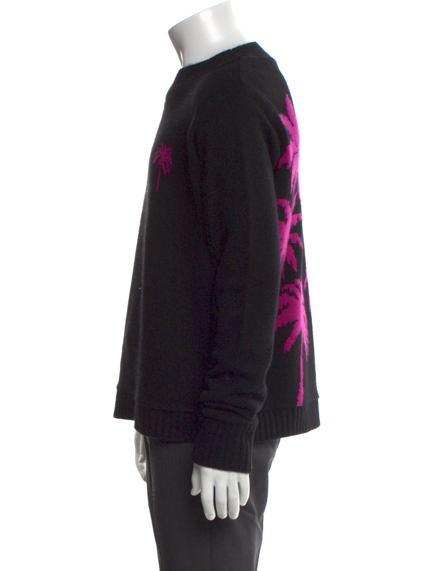 The Elder Statesman Cashmere Graphic Print Pullover