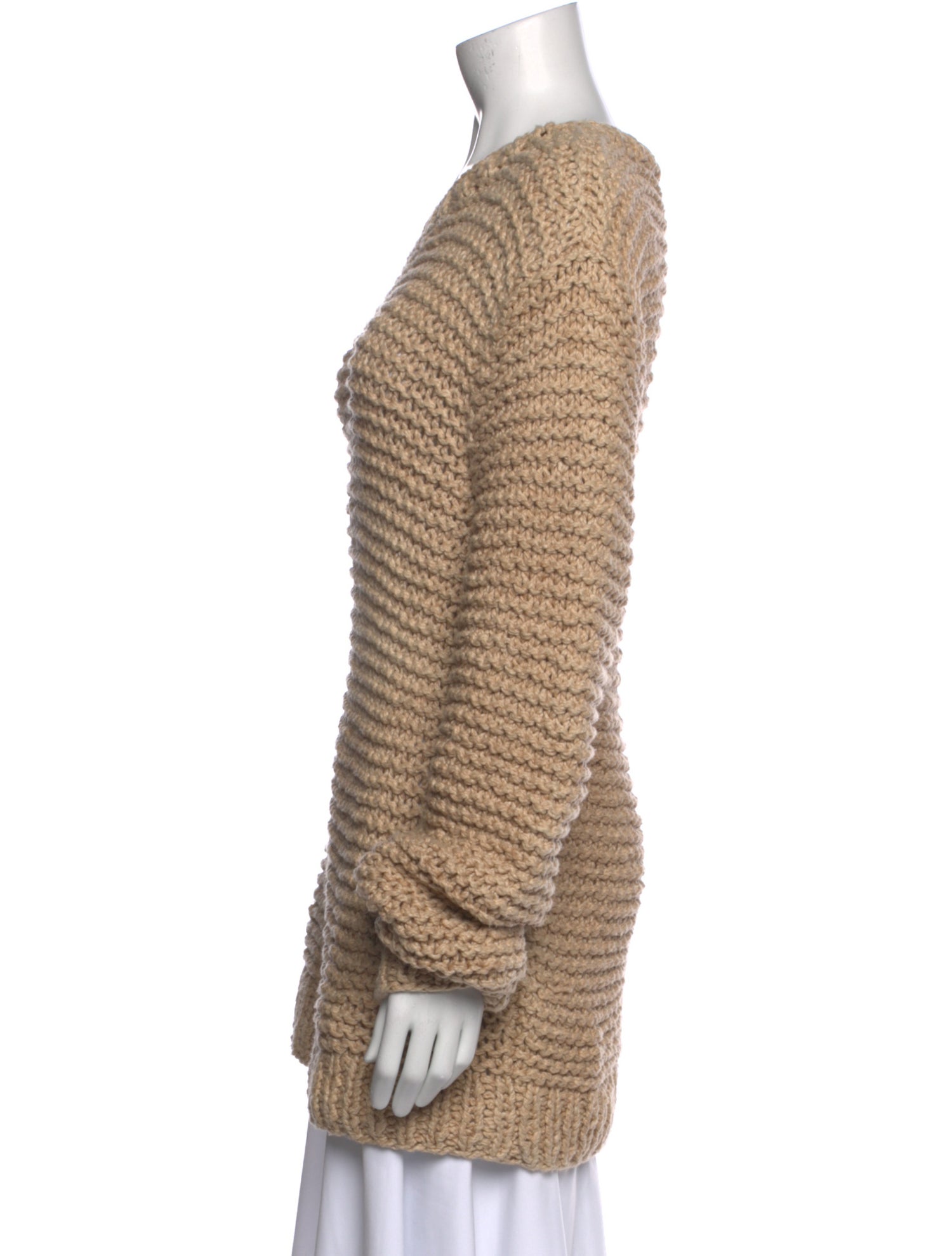 The Elder Statesman Bateau Neckline Sweater