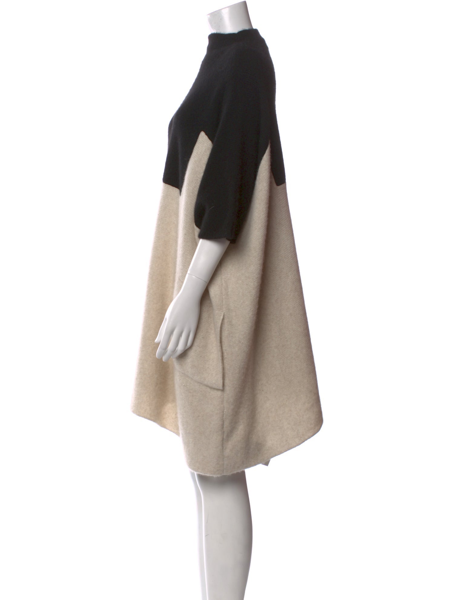 The Elder Statesman Cashmere Colorblock Pattern Sweater