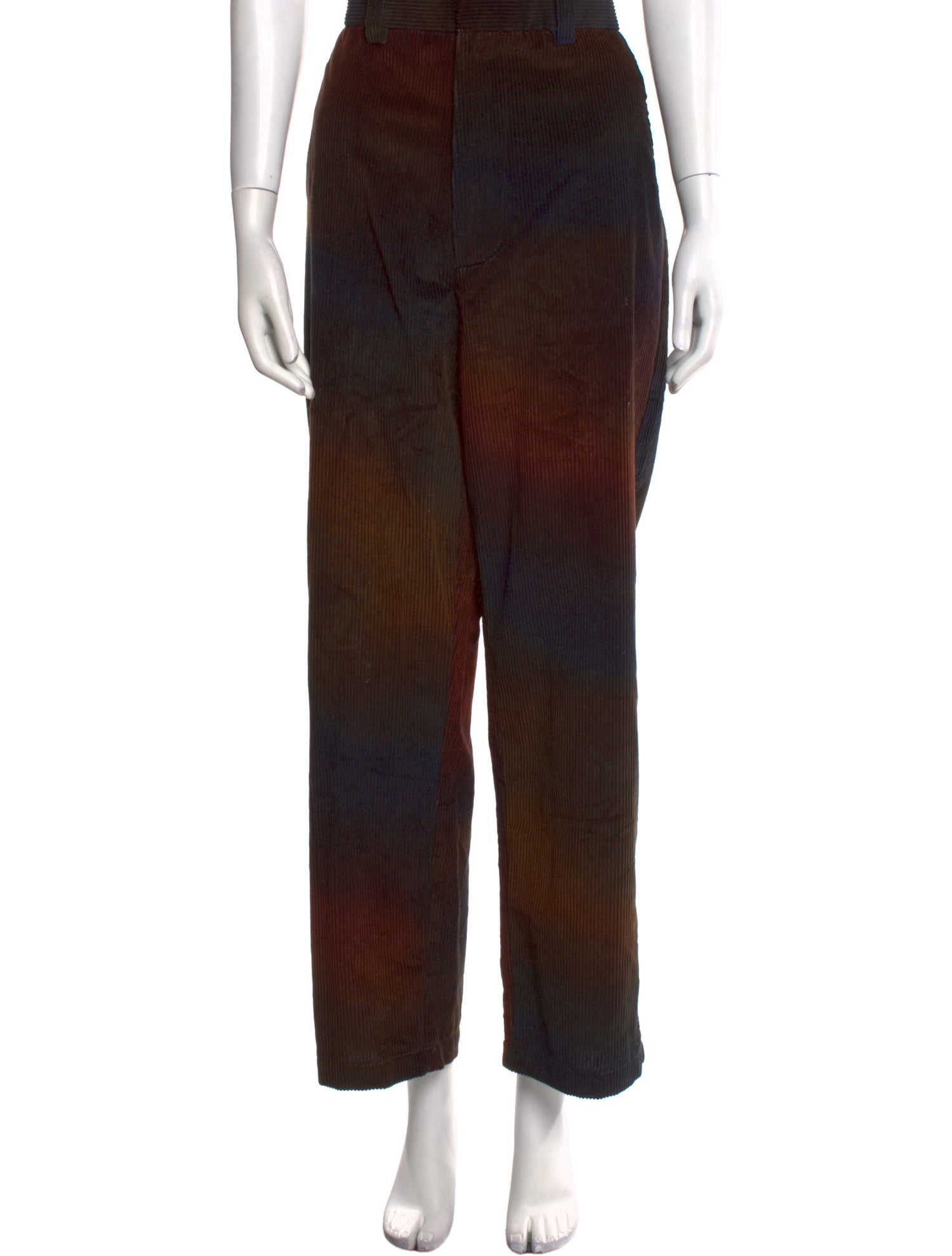 The Elder Statesman Tie-Dye Print Corduroy Pants