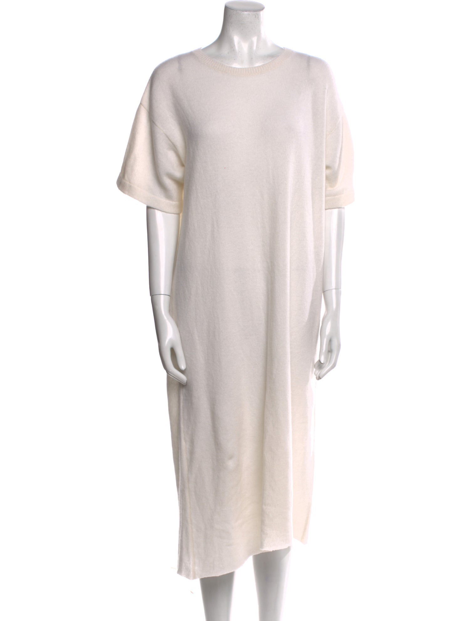 The Elder Statesman Crew Neck Midi Length Dress