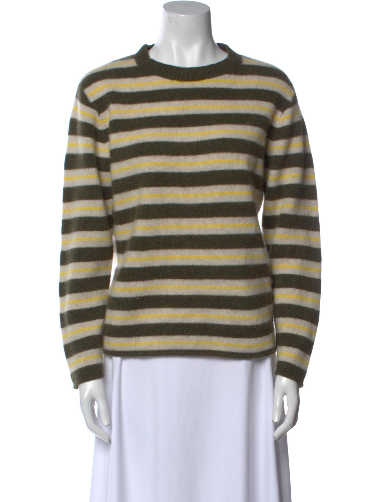 The Elder Statesman Cashmere Striped Sweater