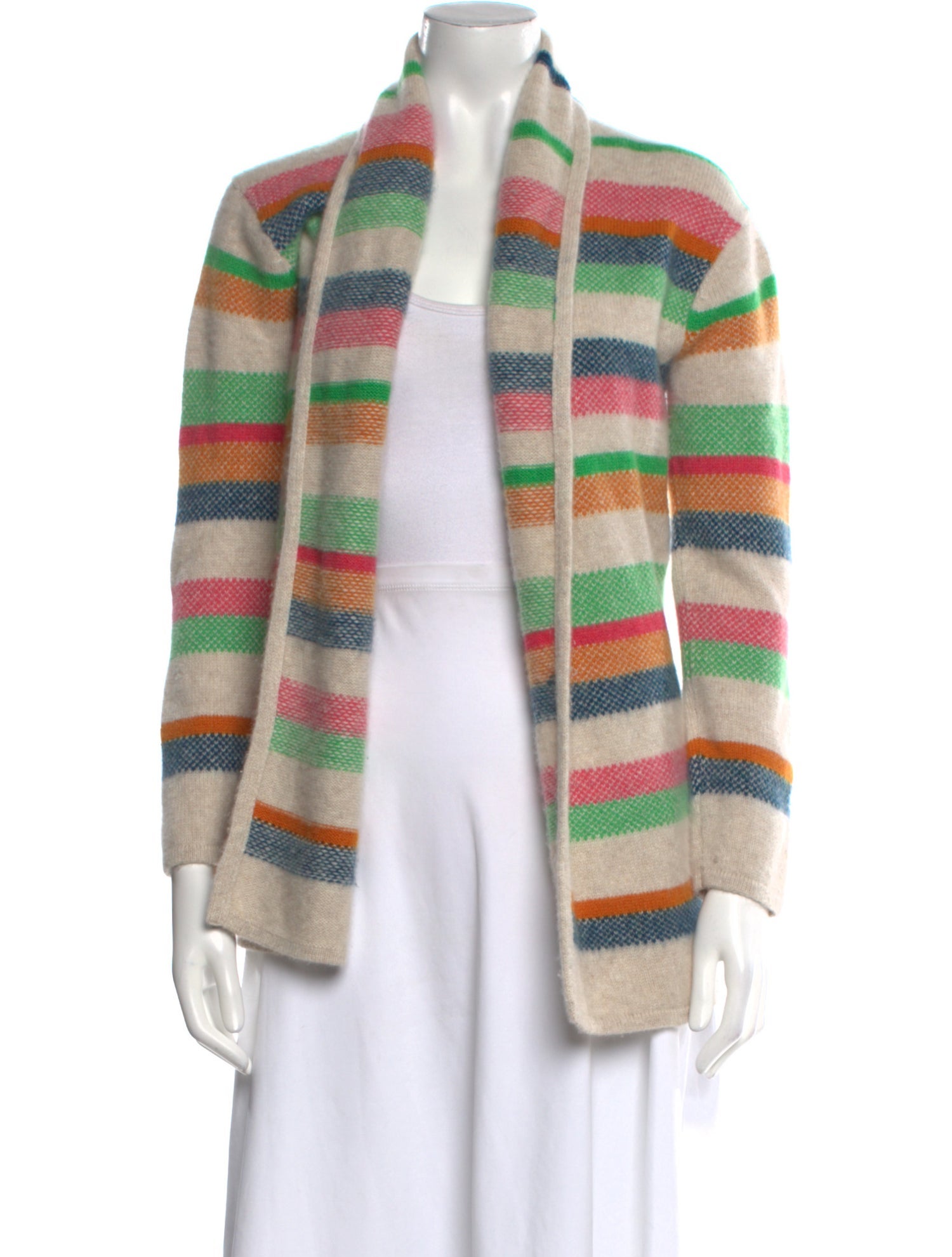 The Elder Statesman Cashmere Striped Sweater
