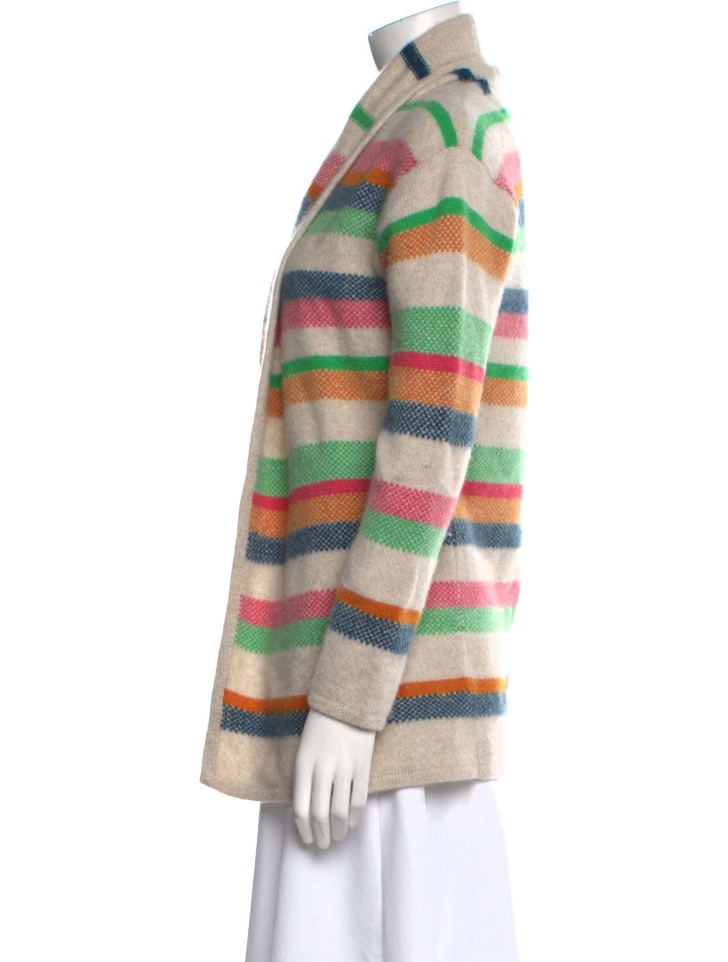 The Elder Statesman Cashmere Striped Sweater