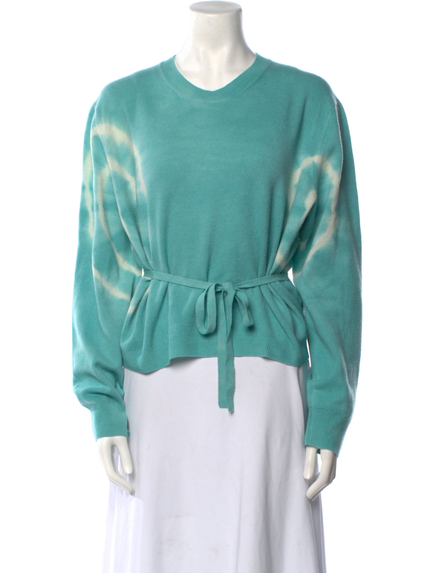 The Elder Statesman Merino Wool Crew Neck Sweater