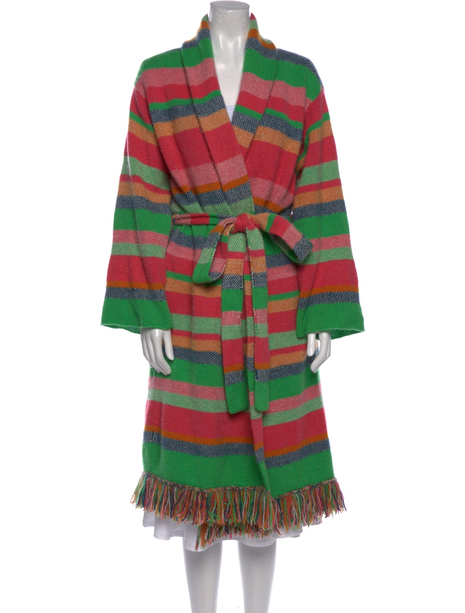 The Elder Statesman Cashmere Striped Sweater