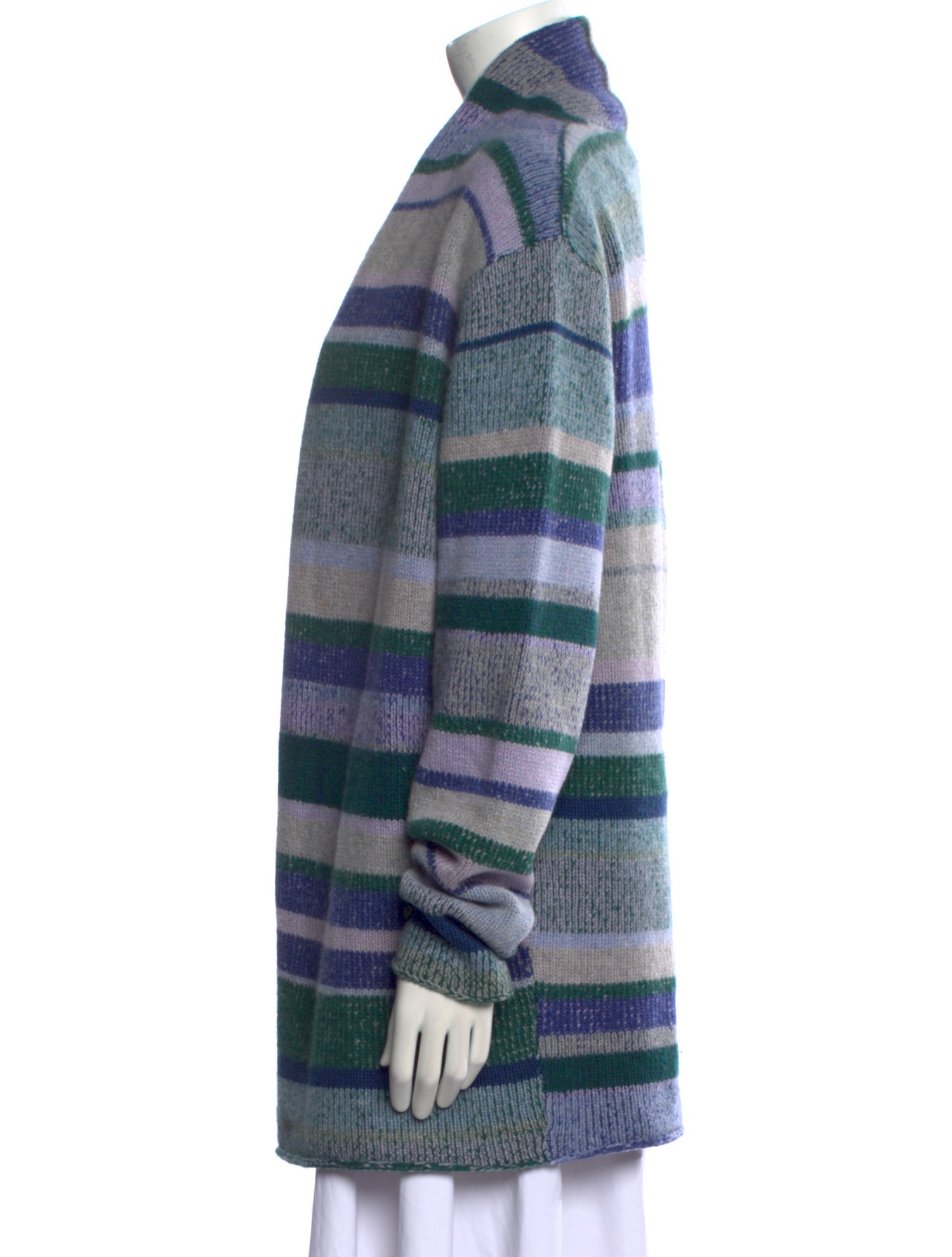 The Elder Statesman Cashmere Striped Sweater