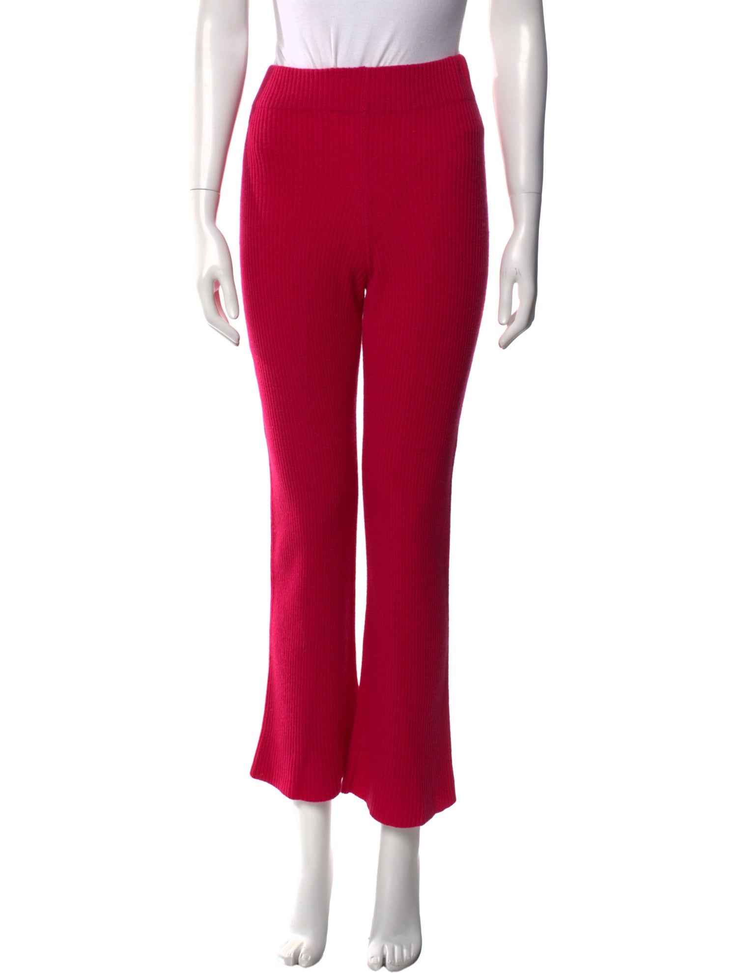 The Elder Statesman Cashmere Wide Leg Pants