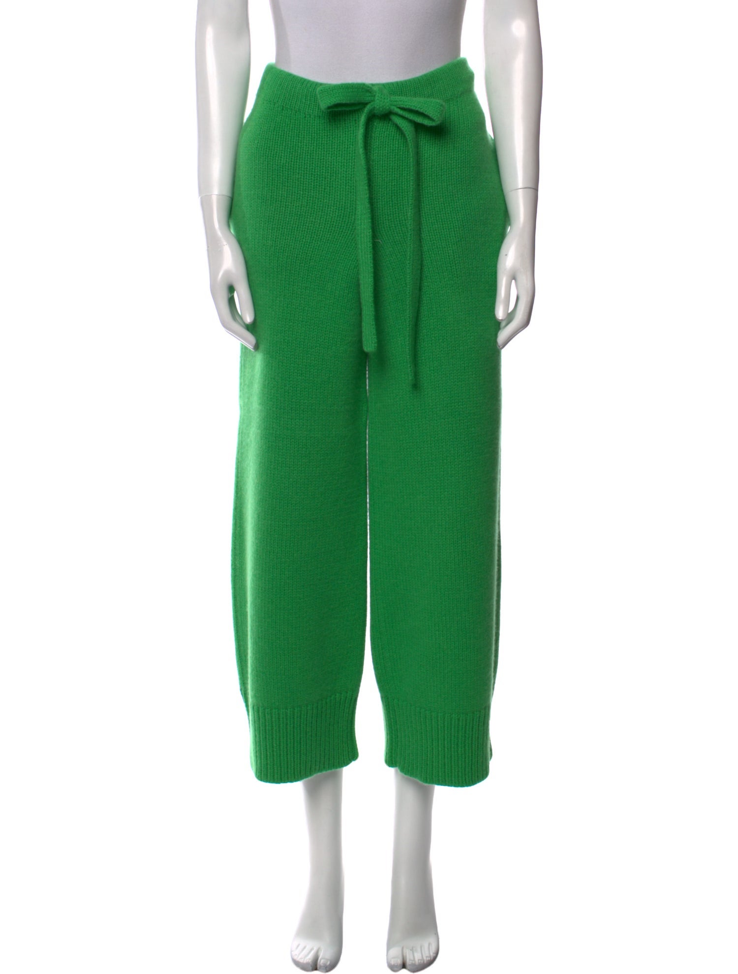 The Elder Statesman Cashmere Wide Leg Pants