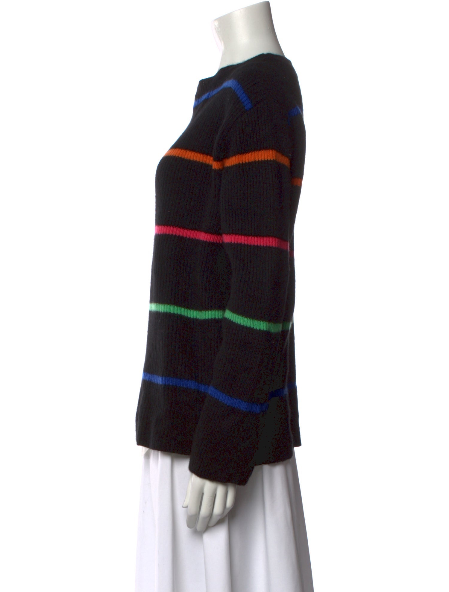 The Elder Statesman Cashmere Striped Sweater