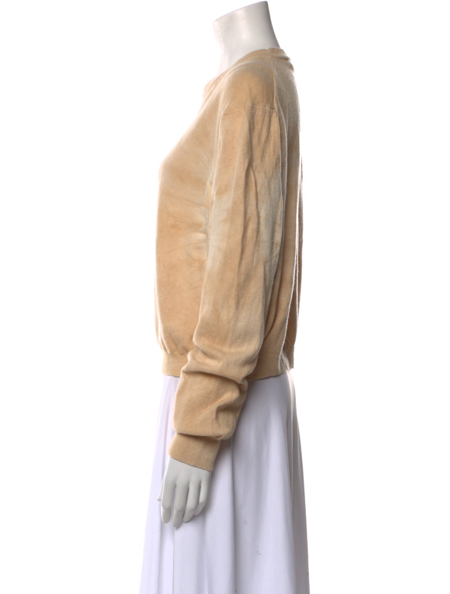 The Elder Statesman Merino Wool Crew Neck Sweater