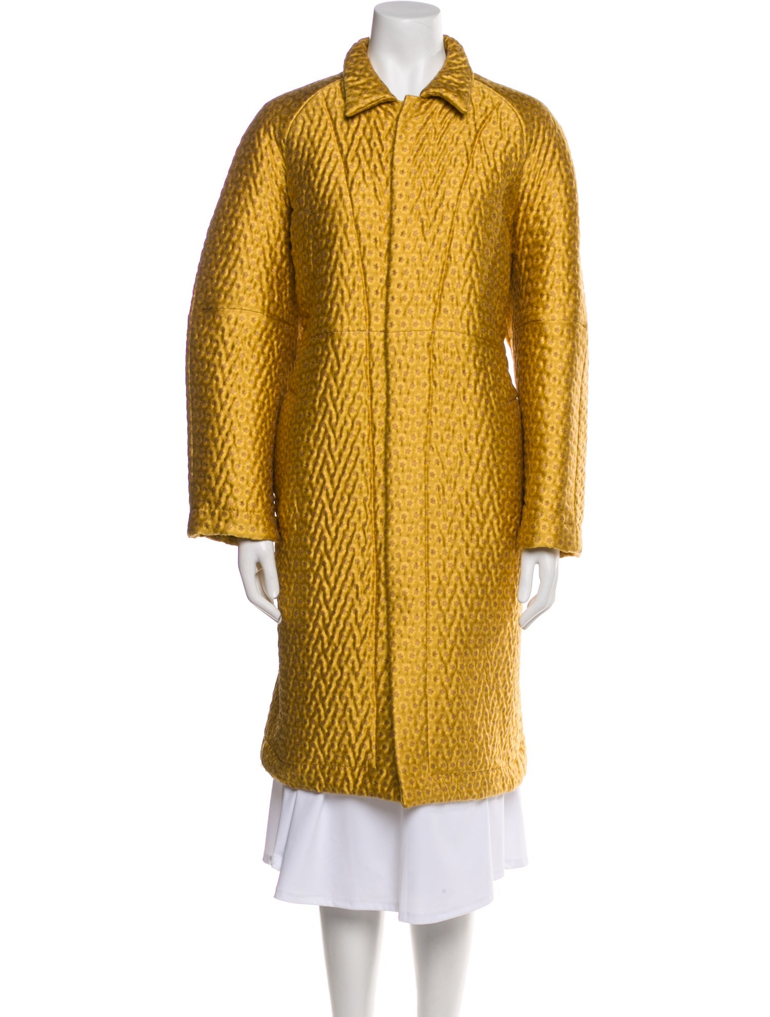 The Elder Statesman Faux Fur Coat