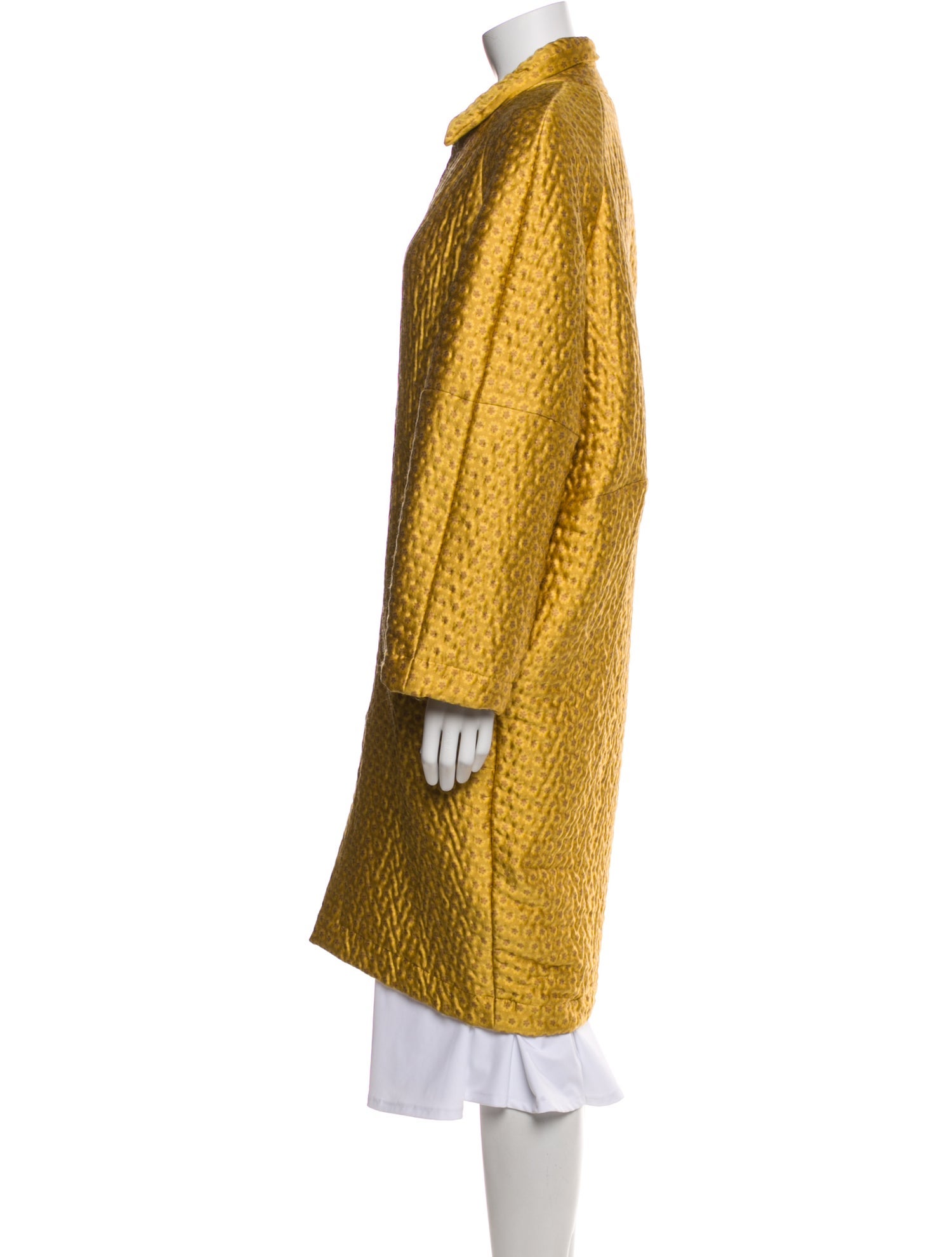 The Elder Statesman Faux Fur Coat