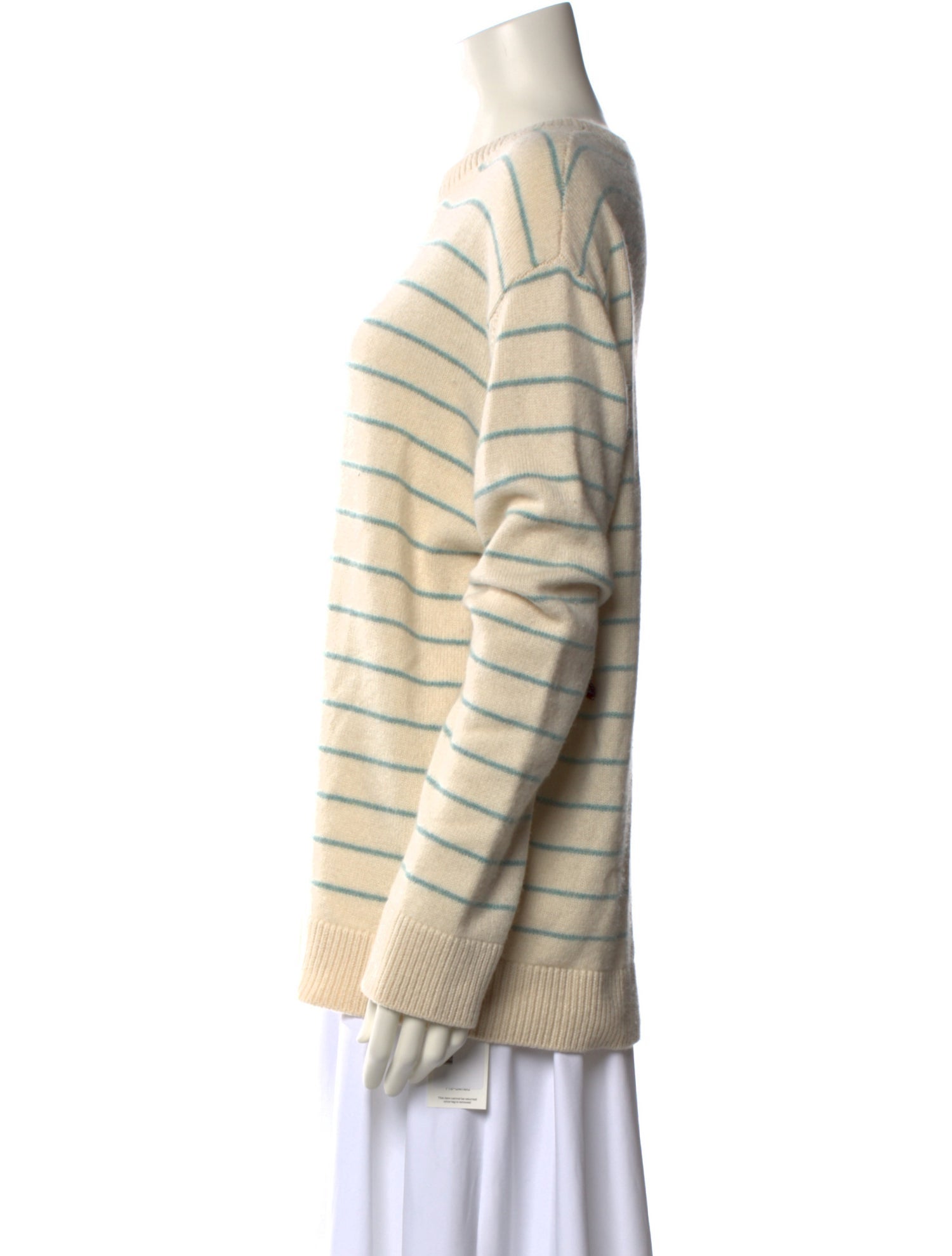 The Elder Statesman Cashmere Striped Sweater