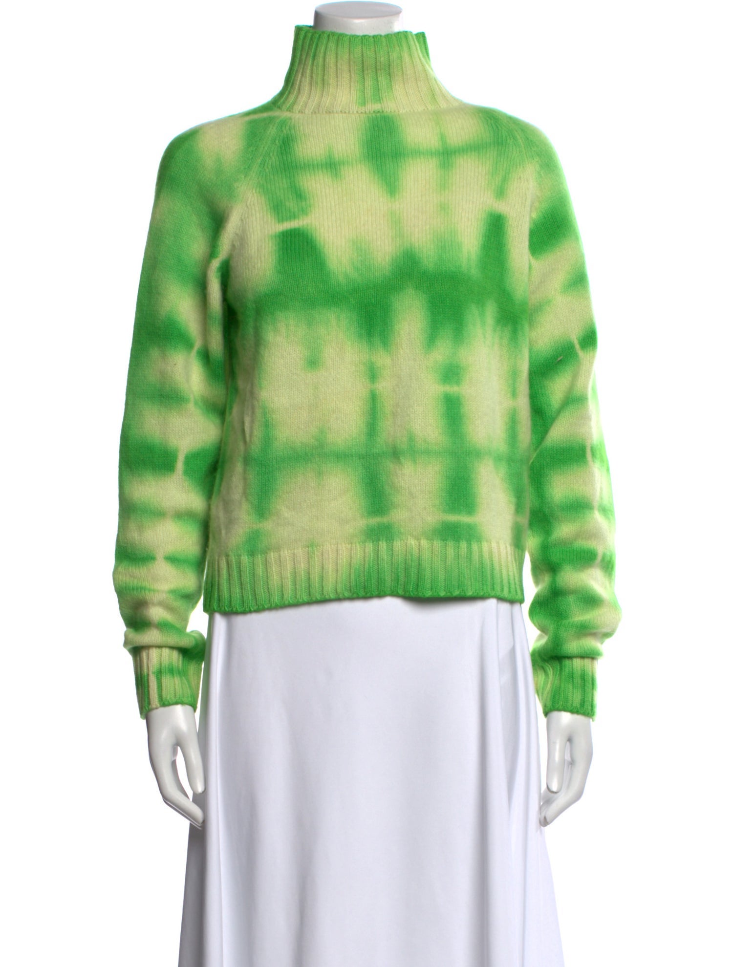 The Elder Statesman Cashmere Tie-Dye Print Sweater