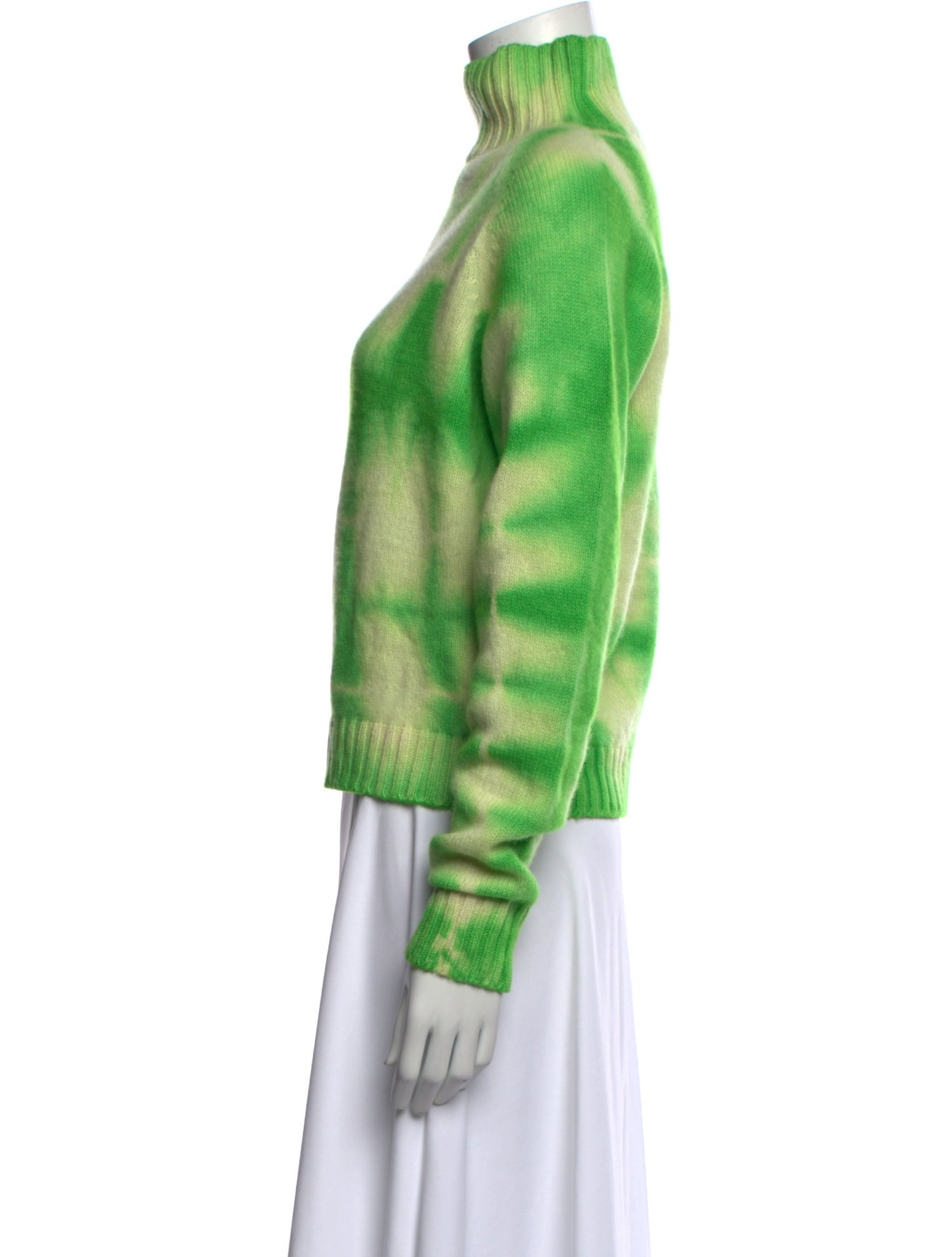 The Elder Statesman Cashmere Tie-Dye Print Sweater