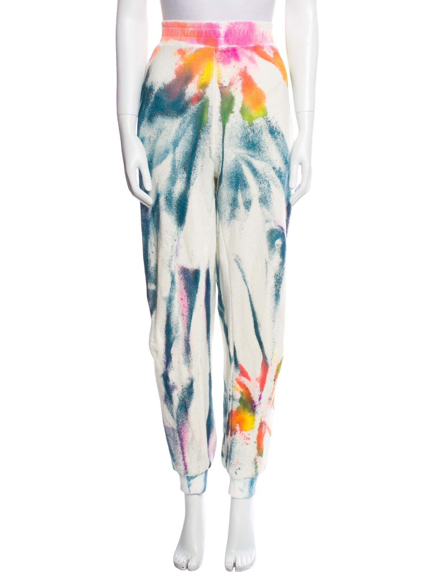 The Elder Statesman Tie-Dye Print Sweatpants