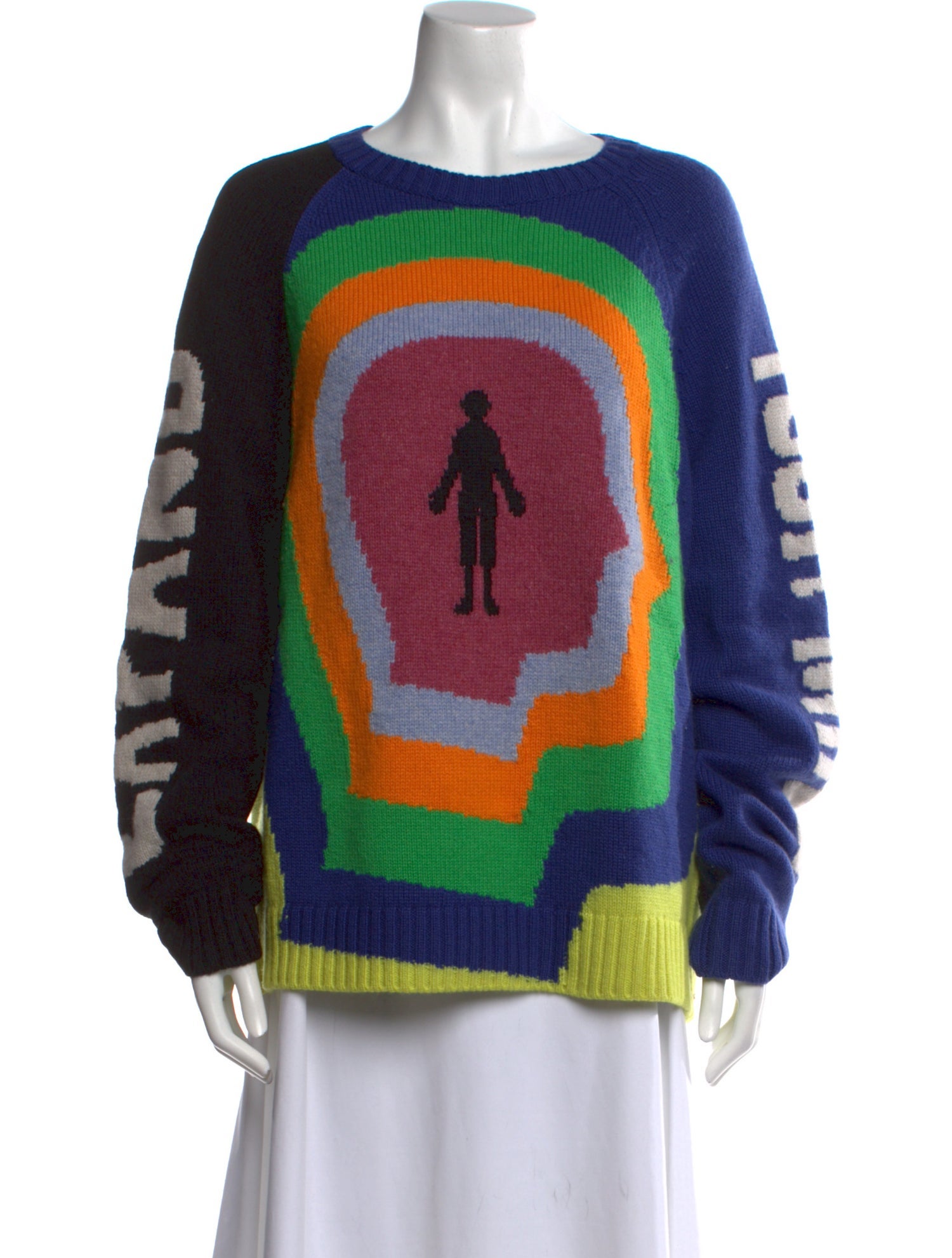 The Elder Statesman Cashmere Striped Sweater