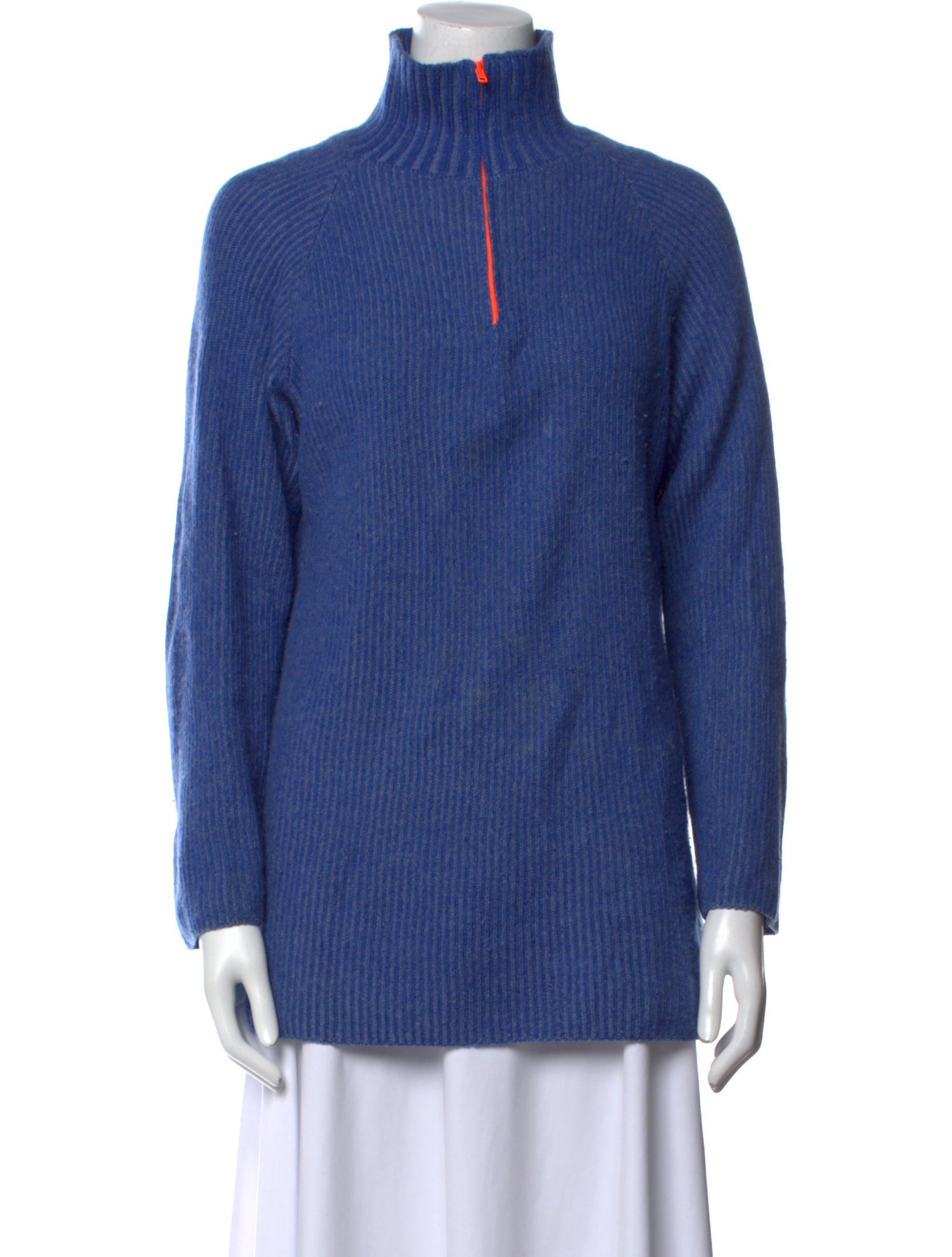 The Elder Statesman Cashmere Mock Neck Sweater
