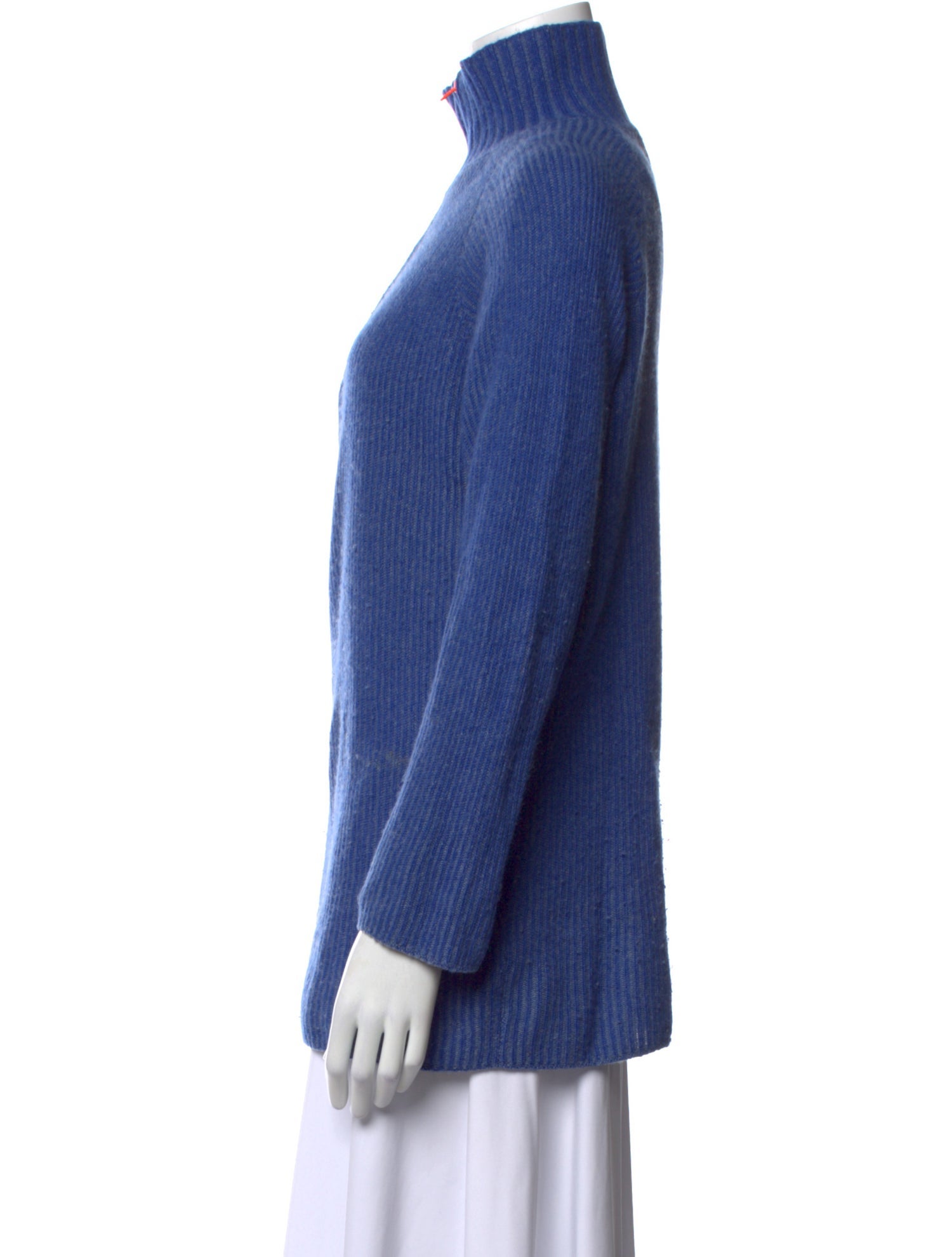 The Elder Statesman Cashmere Mock Neck Sweater