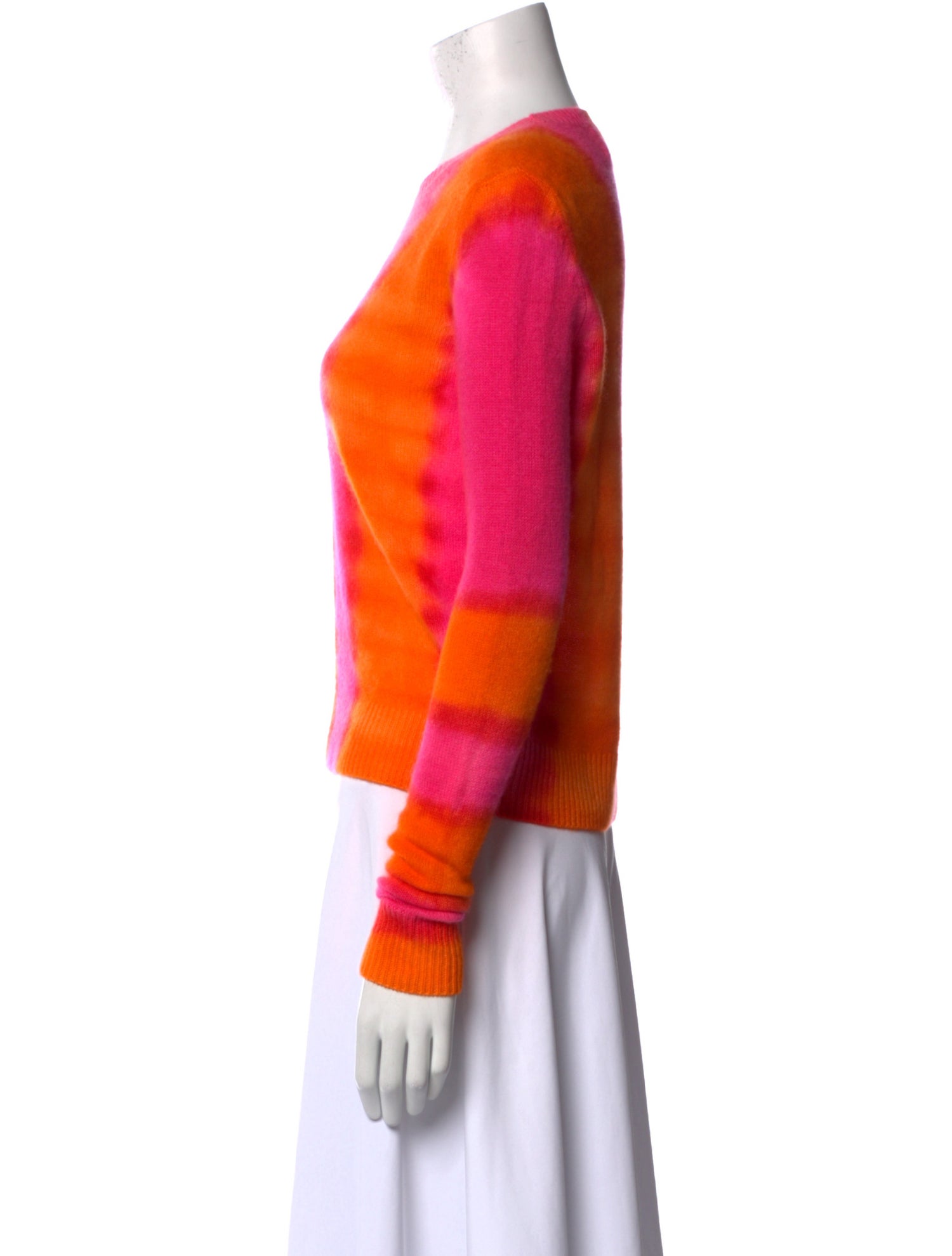 The Elder Statesman Cashmere Tie-Dye Print Sweater