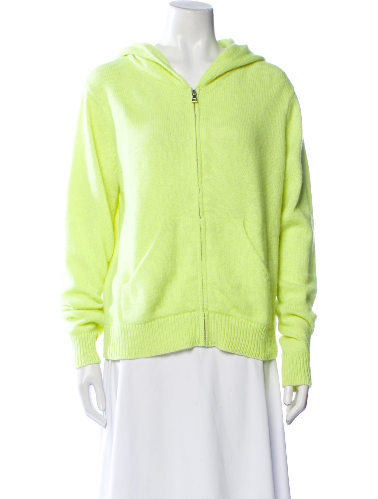 The Elder Statesman Cashmere V-Neck Sweatshirt