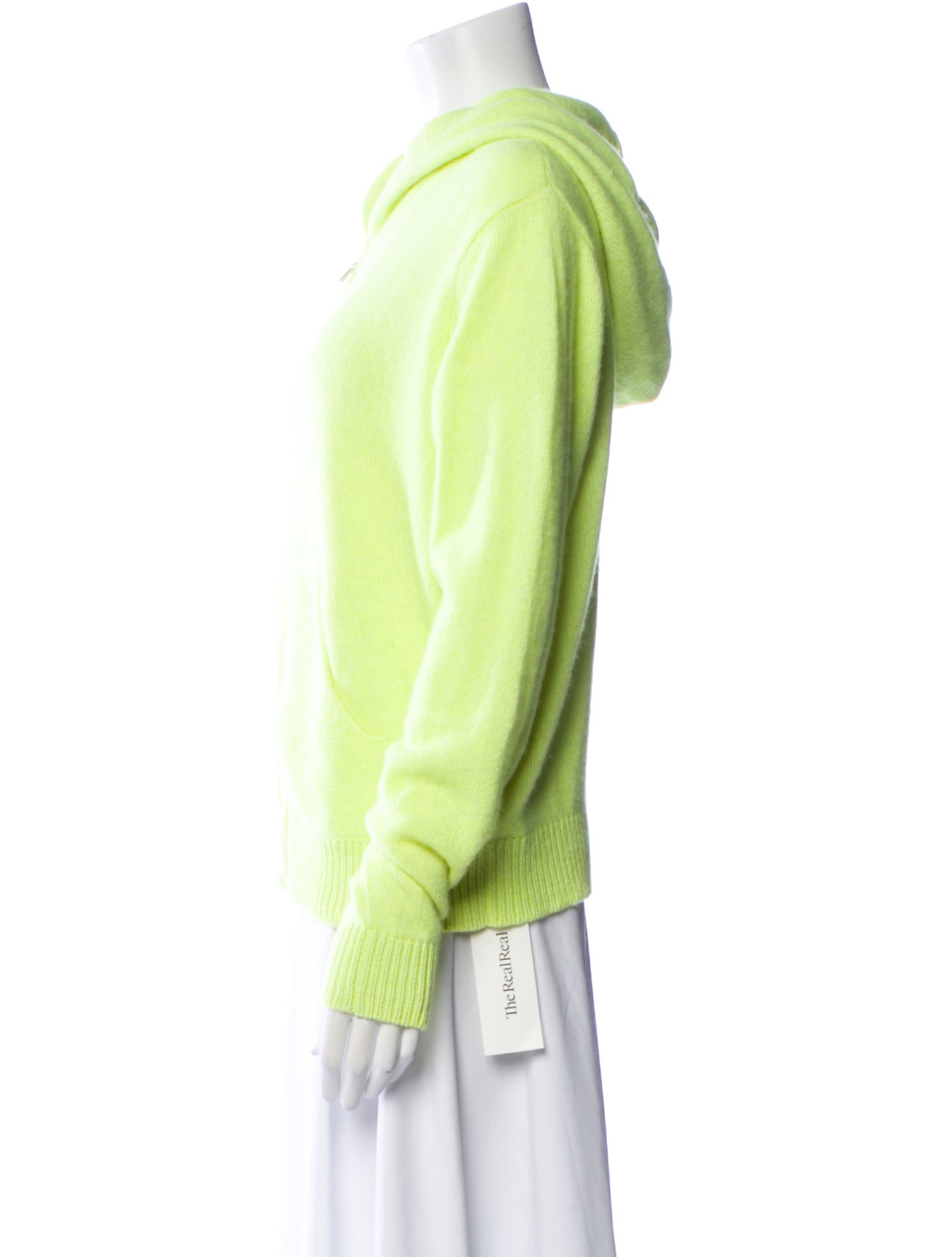 The Elder Statesman Cashmere V-Neck Sweatshirt