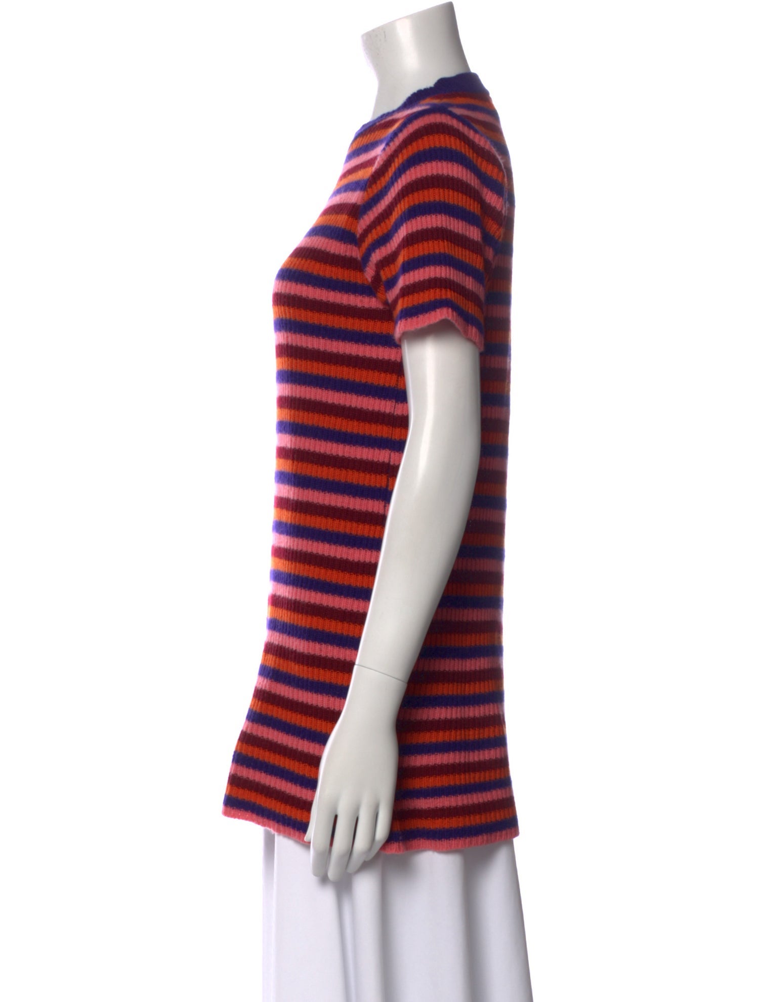 The Elder Statesman Cashmere Striped Sweater