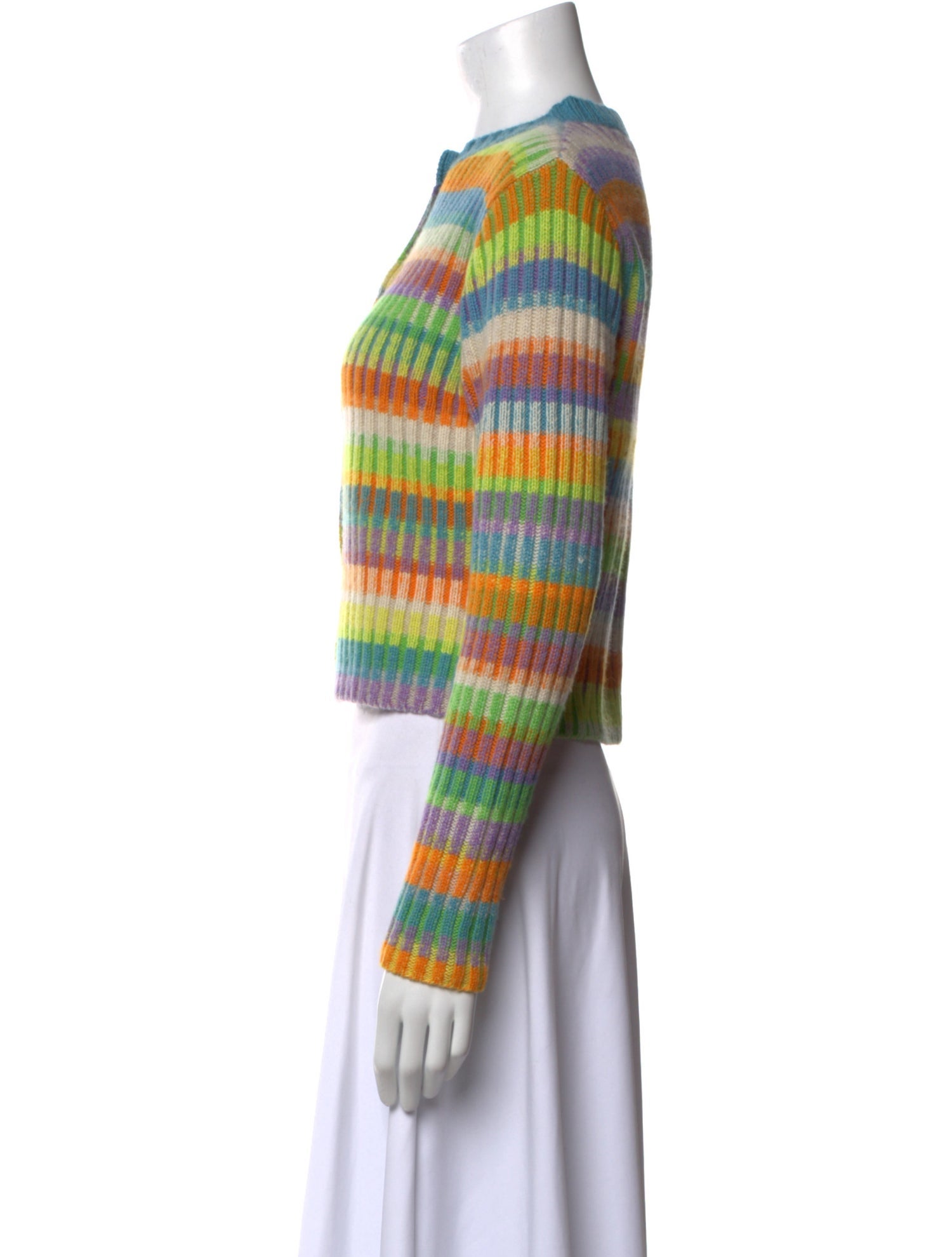 The Elder Statesman Cashmere Striped Sweater