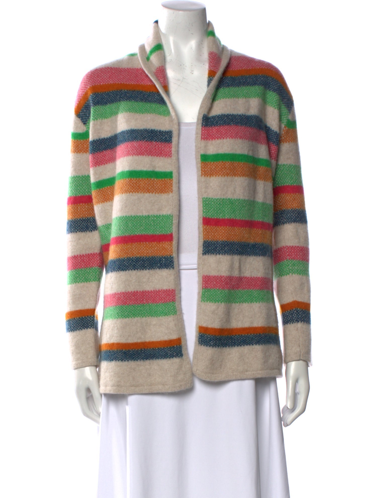 The Elder Statesman Cashmere Striped Sweater