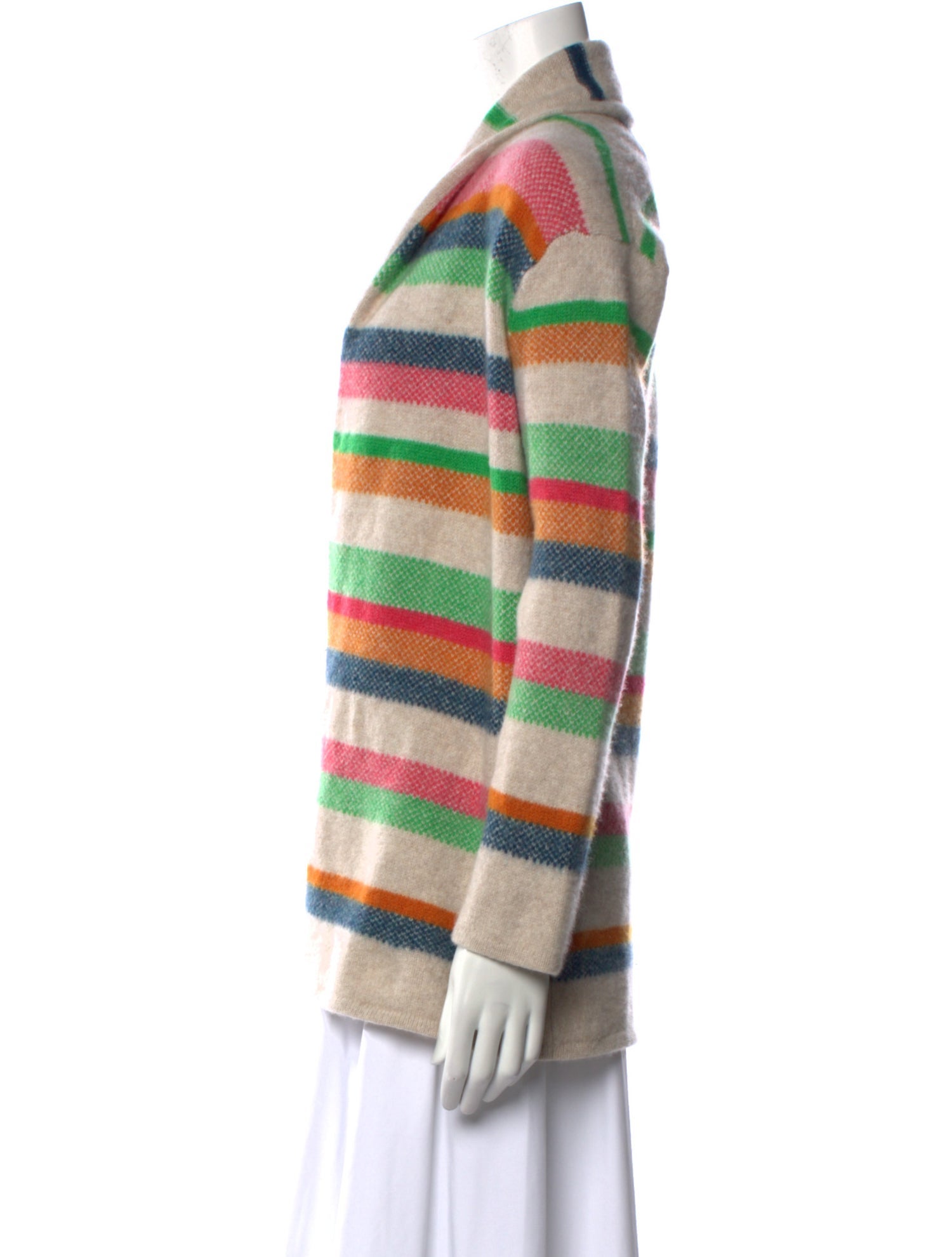 The Elder Statesman Cashmere Striped Sweater