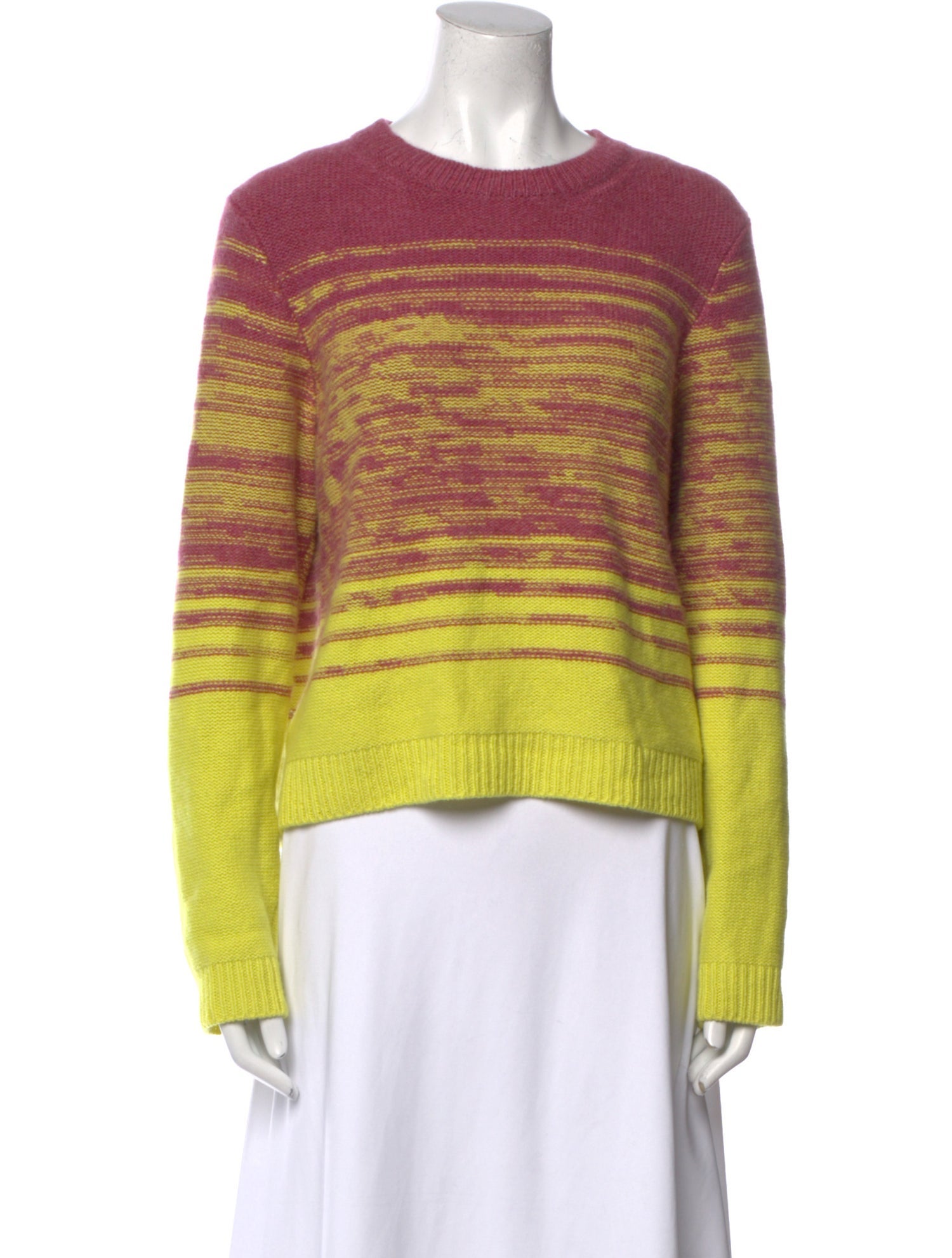 The Elder Statesman Cashmere Striped Sweater
