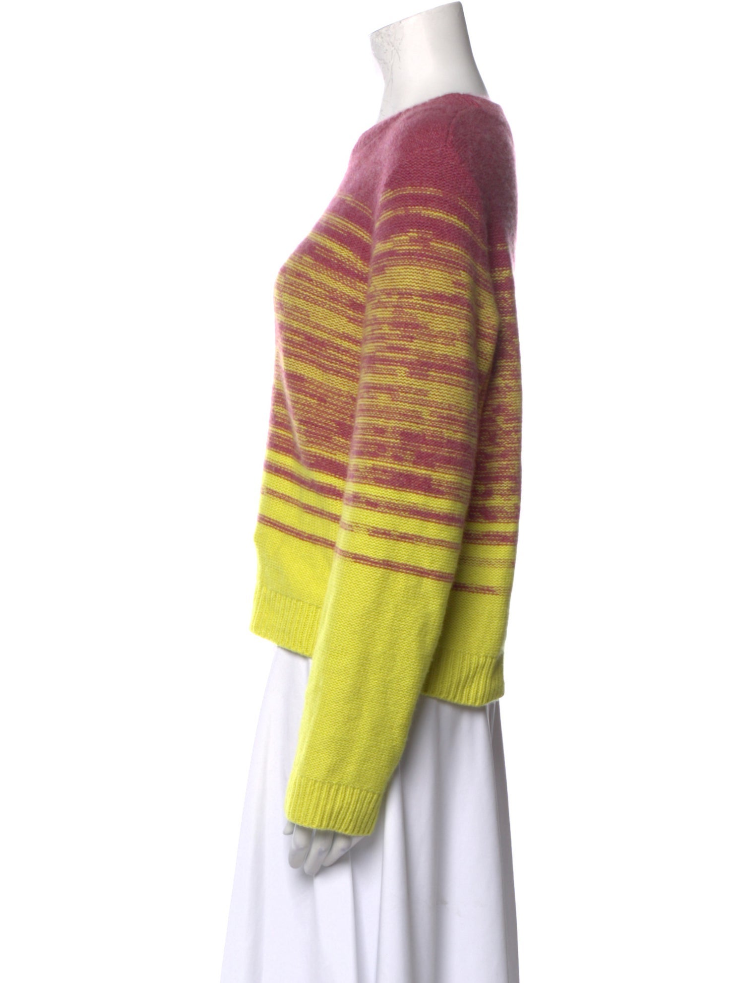 The Elder Statesman Cashmere Striped Sweater