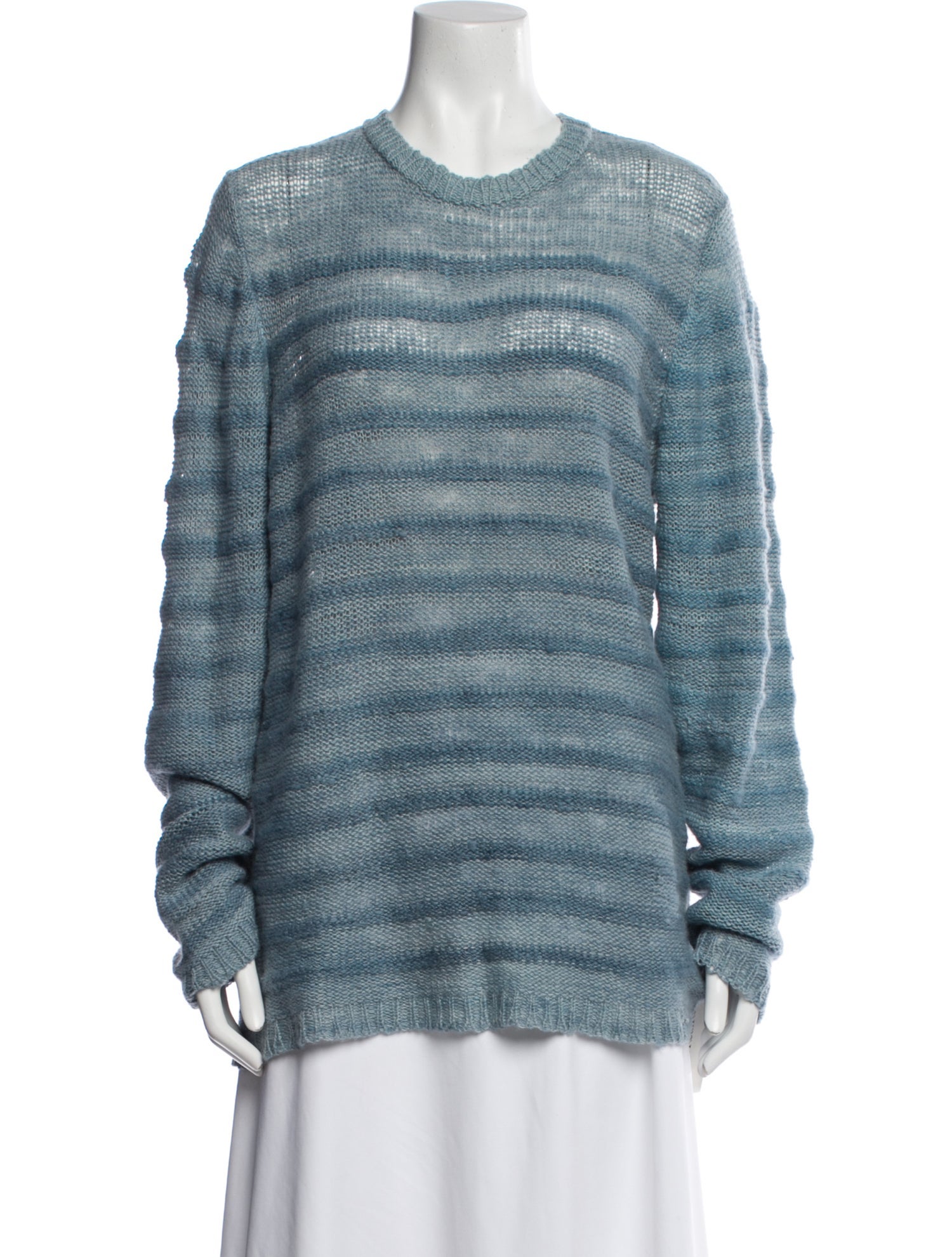 The Elder Statesman Cashmere Striped Sweater