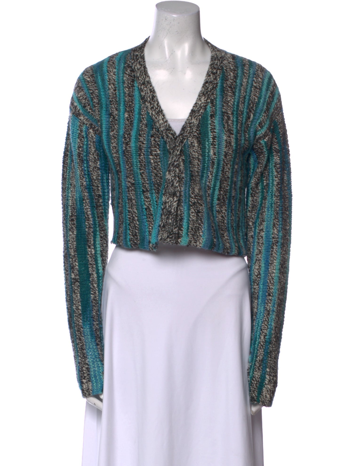 The Elder Statesman Cashmere Striped Sweater