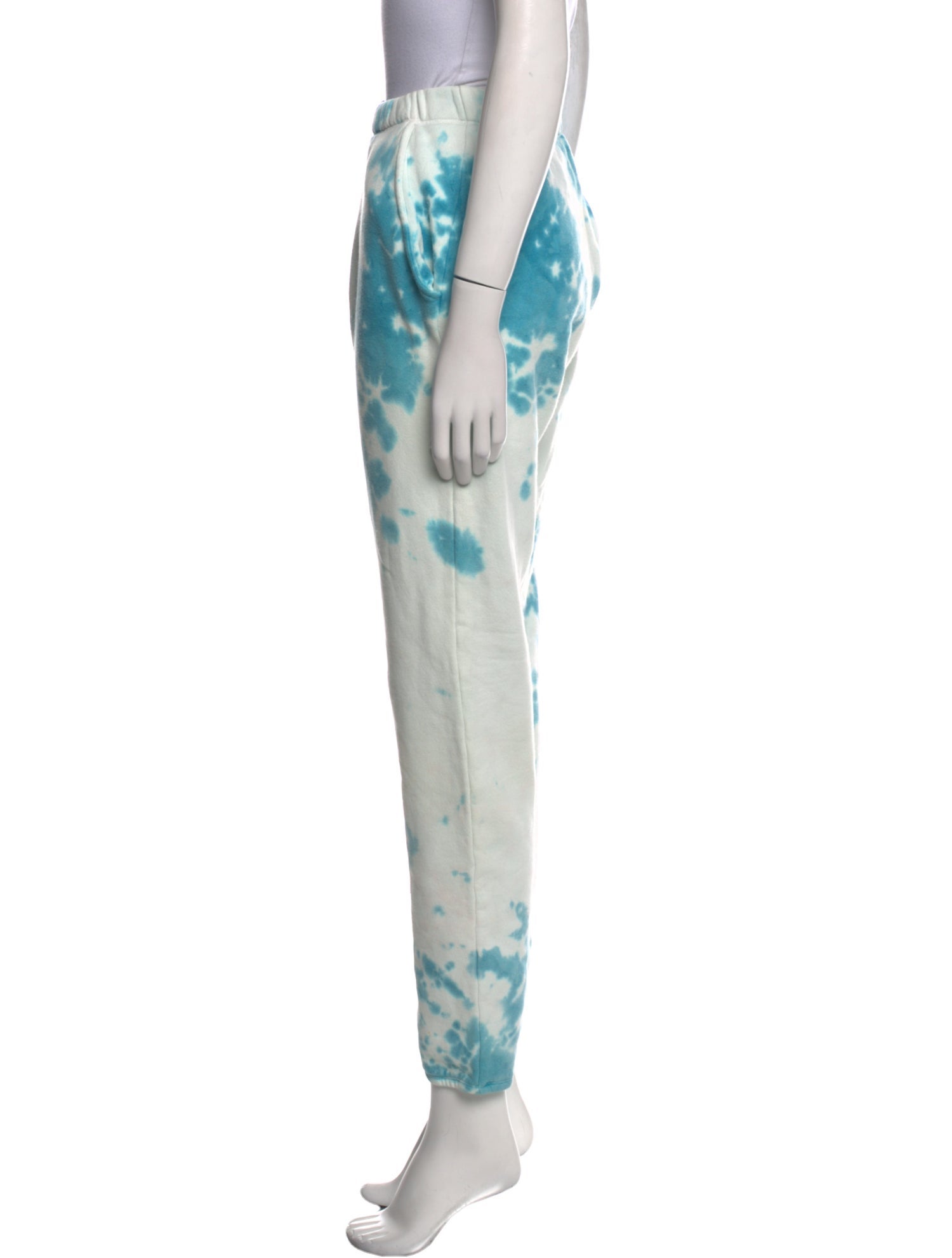 The Elder Statesman Tie-Dye Print Skinny Leg Pants