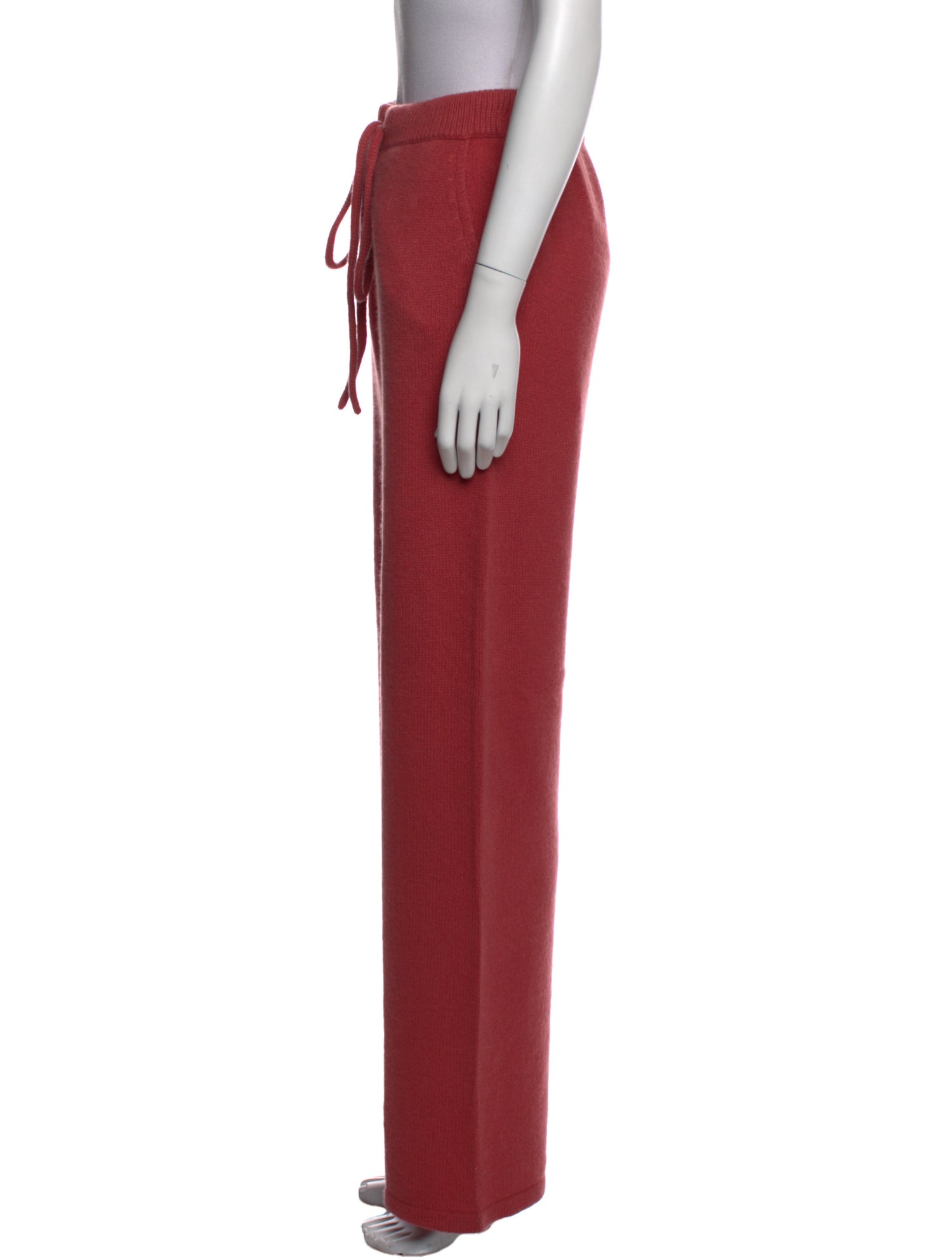 The Elder Statesman Cashmere Wide Leg Pants